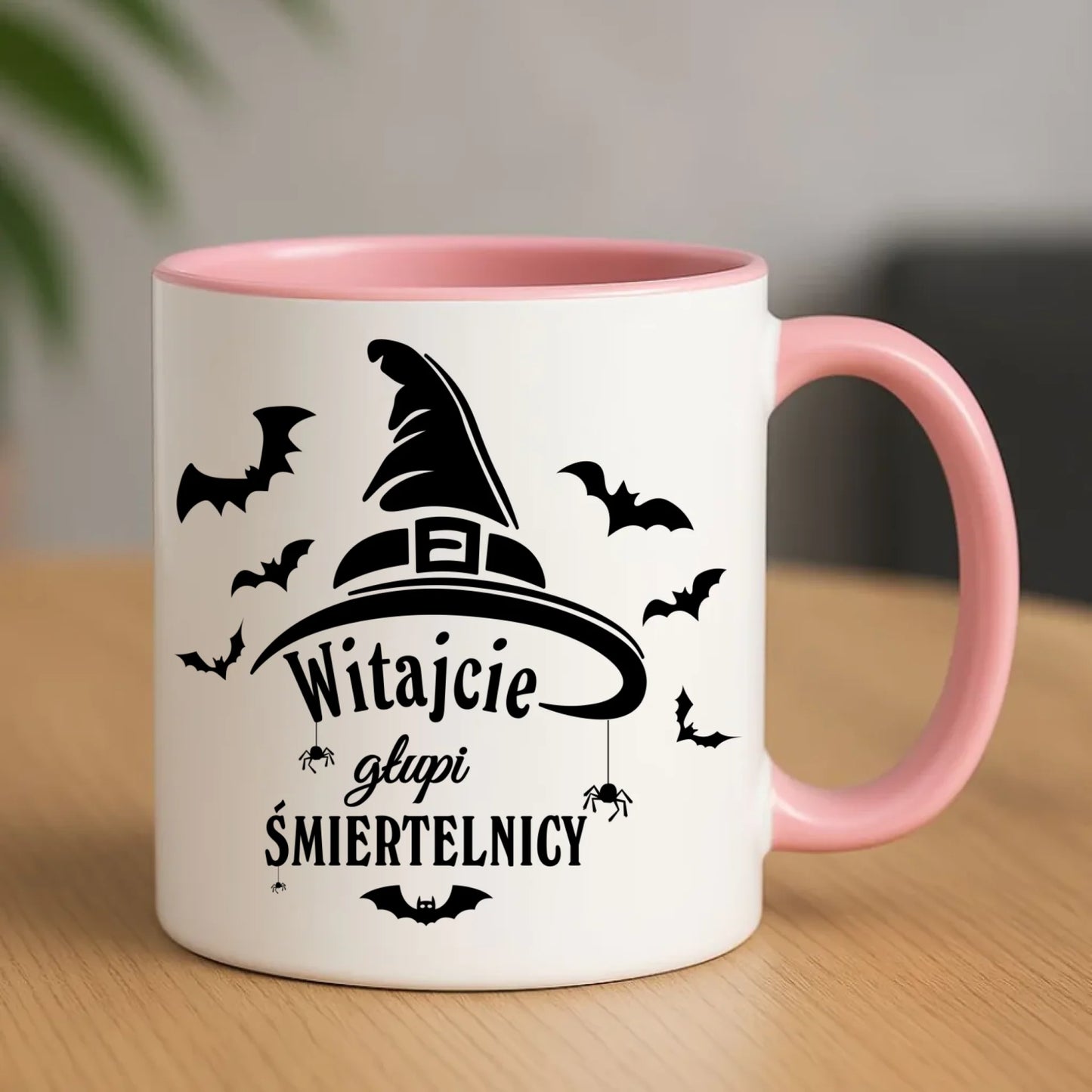 Kubek na Halloween - Witajcie głupi śmiertelnicy HL23 - StoryCups.pl