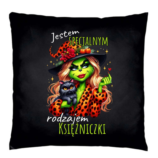 Poduszka dekoracyjna - Specjalna księżniczka - Wiedźma HL22