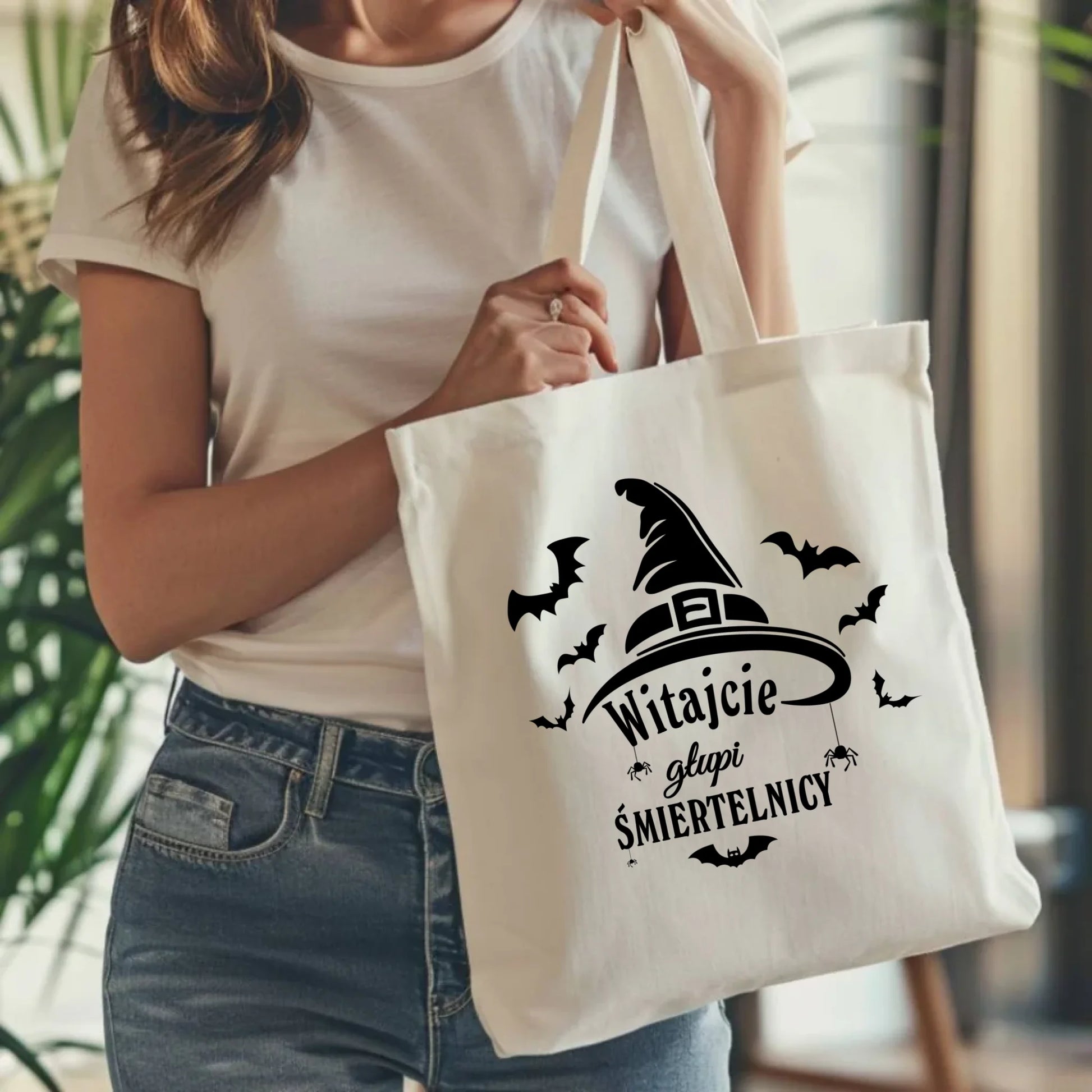 Torba na Halloween - Witajcie głupi śmiertelnicy HL23 - StoryCups.pl