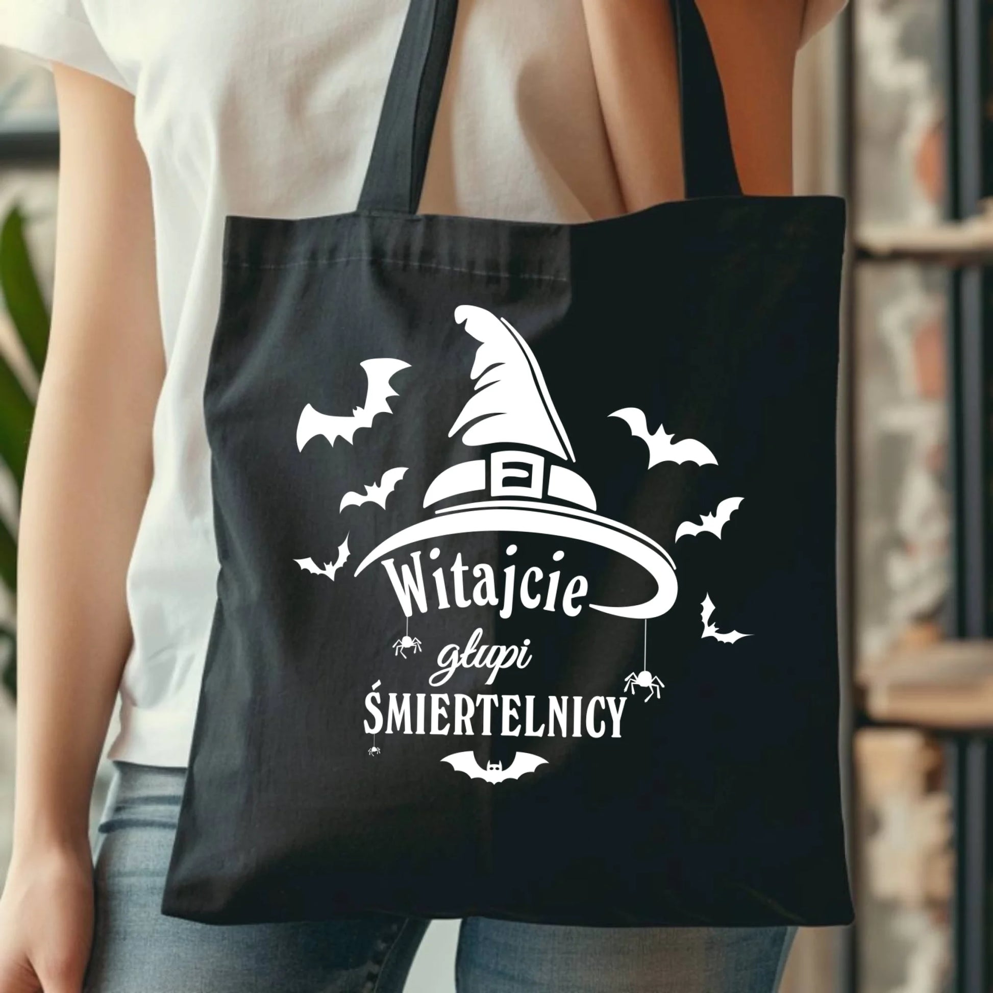Torba na Halloween - Witajcie głupi śmiertelnicy HL23 - StoryCups.pl