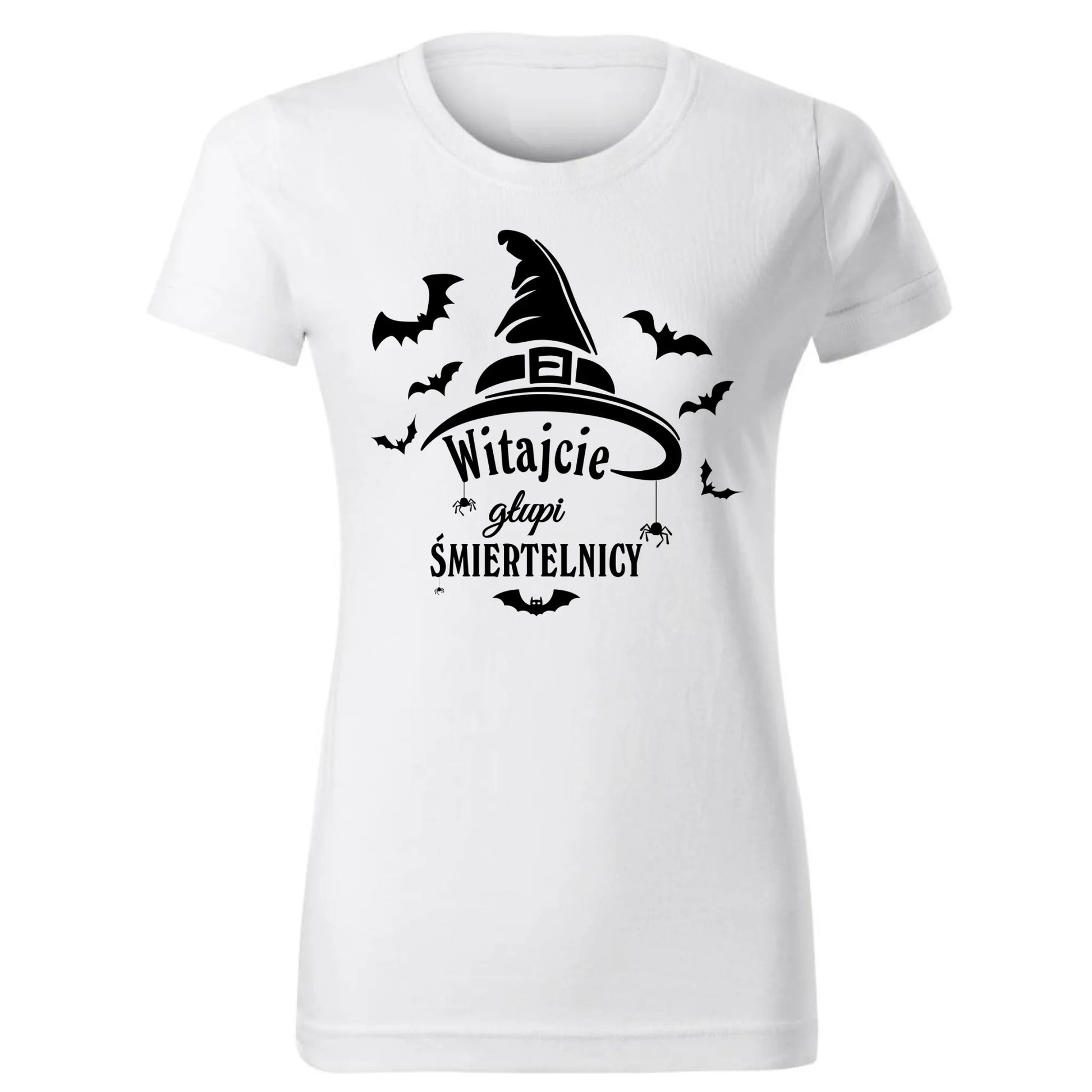 Koszulka damska na Halloween - Witajcie głupi śmiertelnicy HL23 - StoryCups.pl
