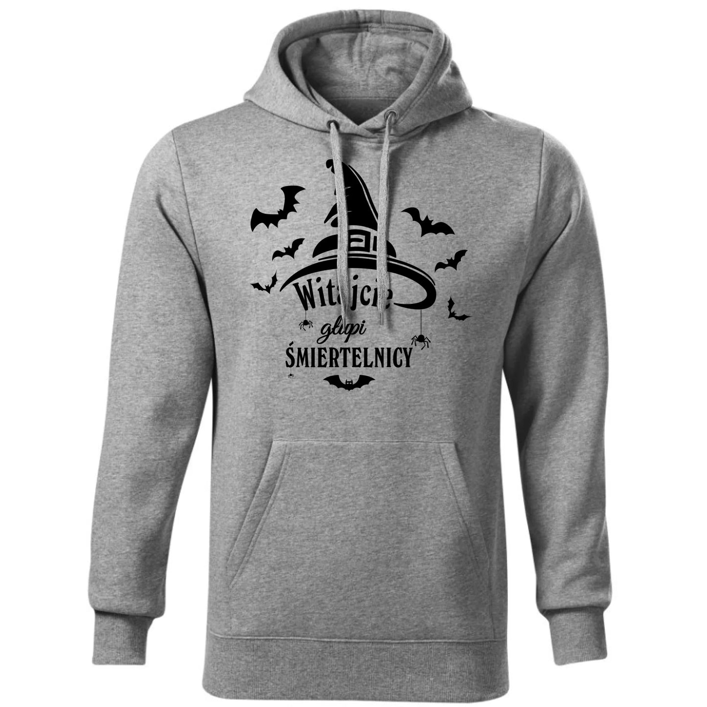 Bluza męska z kapturem na Halloween - Witajcie głupi śmiertelnicy HL23