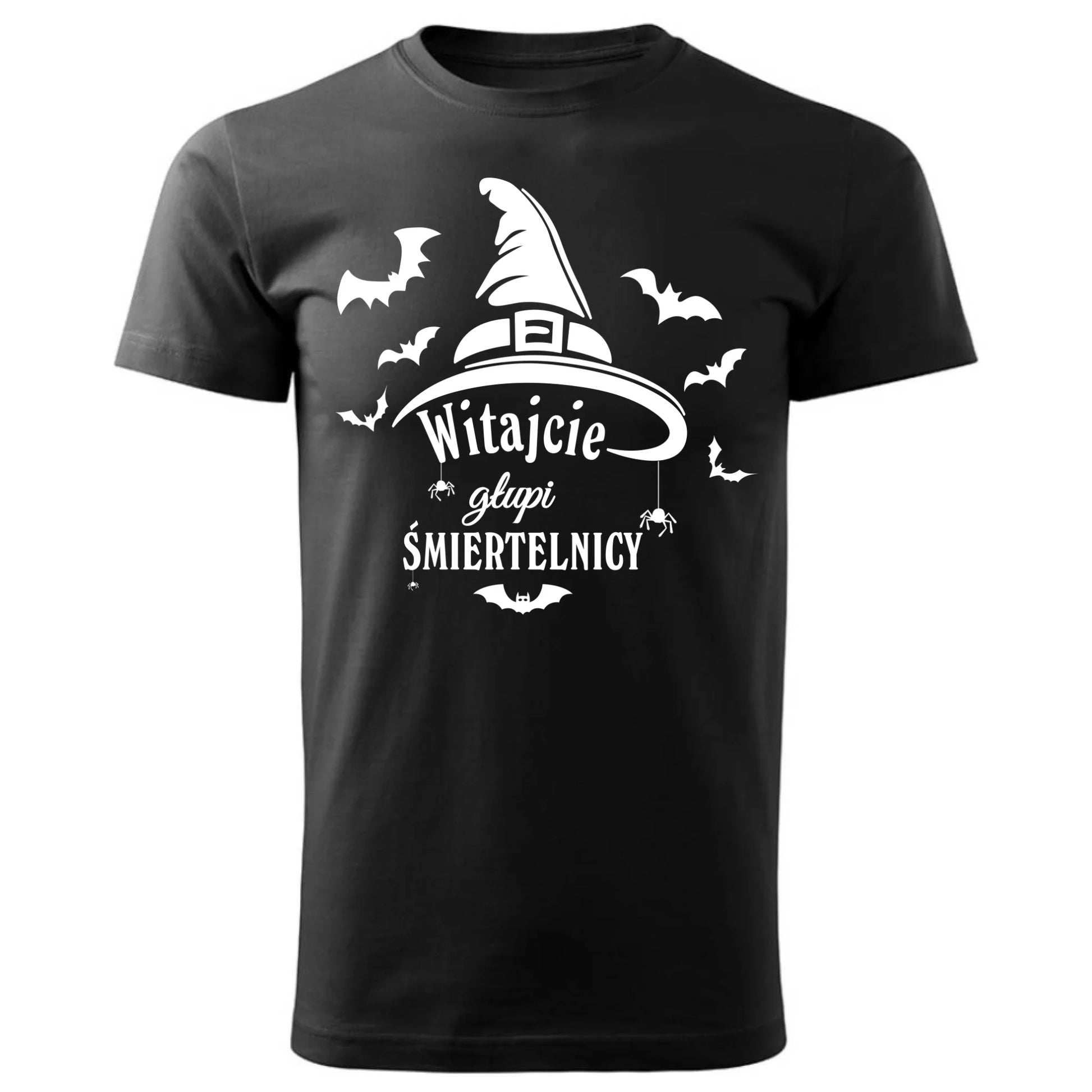 Koszulka męska na Halloween - Witajcie głupi śmiertelnicy HL23 - StoryCups.pl