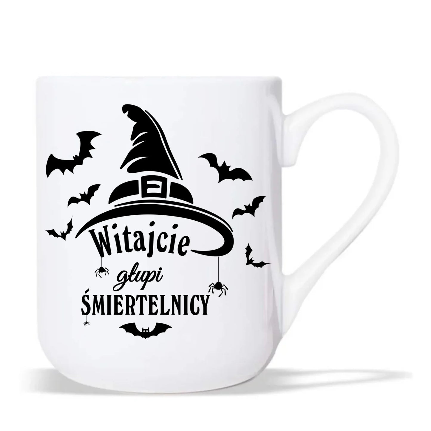 Kubek elegant na Halloween - Witajcie głupi śmiertelnicy HL23