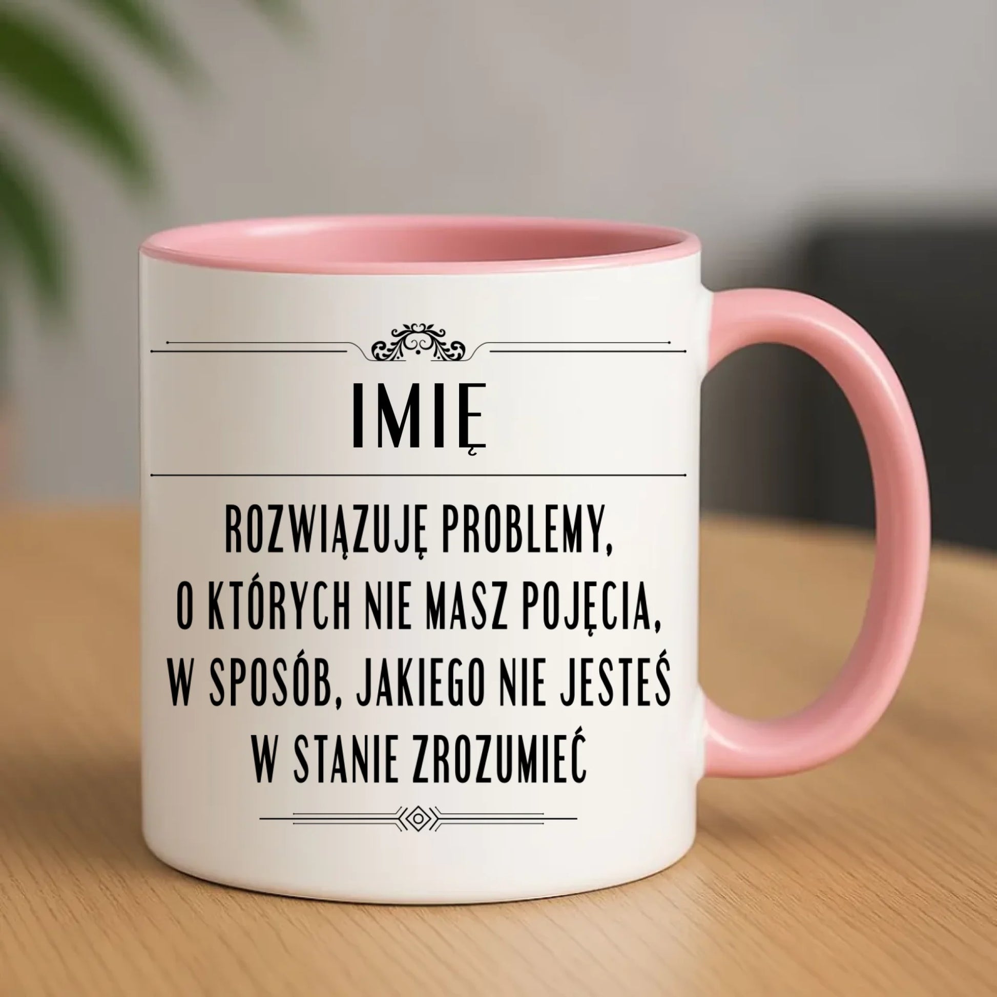 Kubek - Rozwiązuję problemy, o których nie masz pojęcia - personalizowany DZ20 - StoryCups.pl