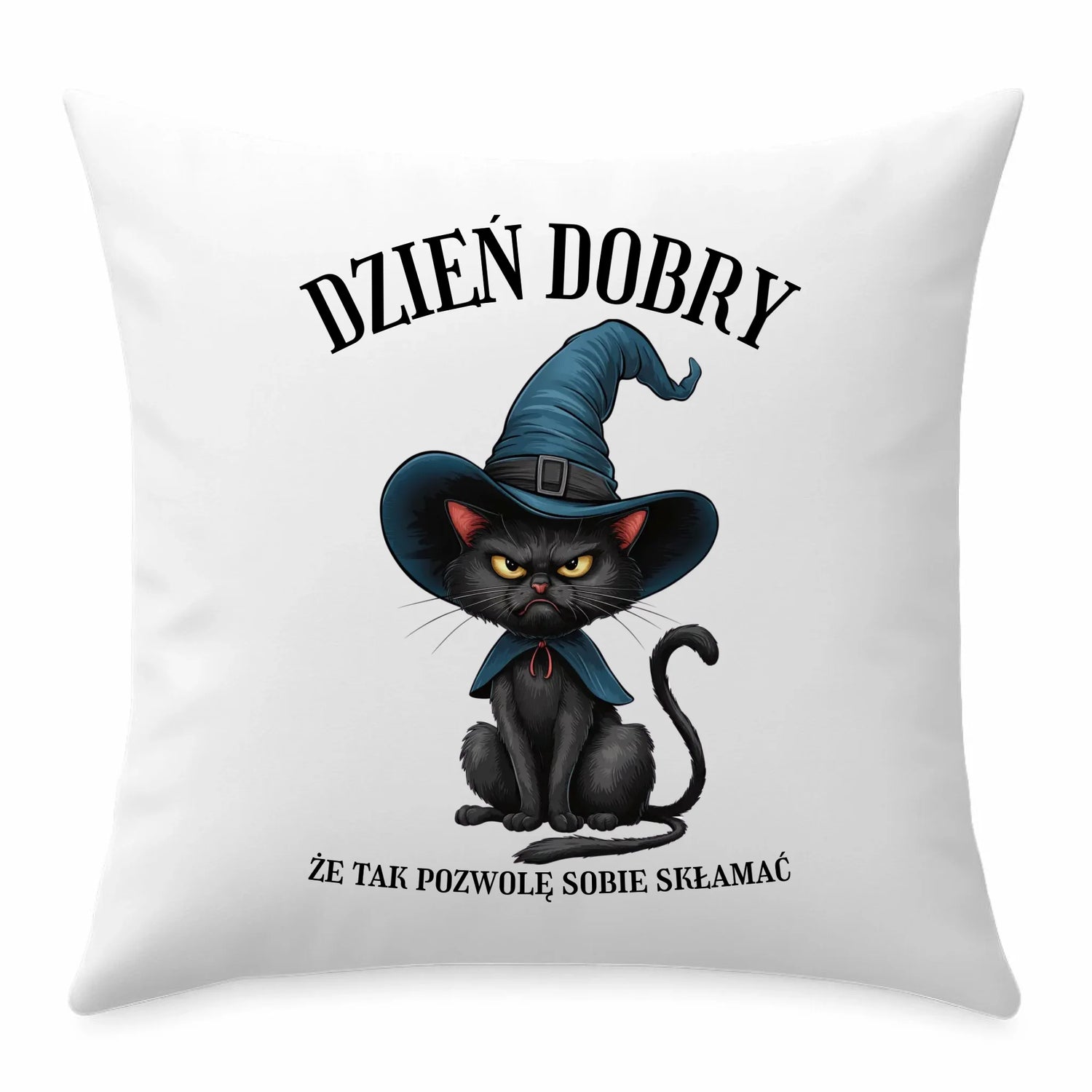 Kubek halloweenowy - Dzień dobry, że tak pozwolę sobie skłamać HL27 - StoryCups.pl