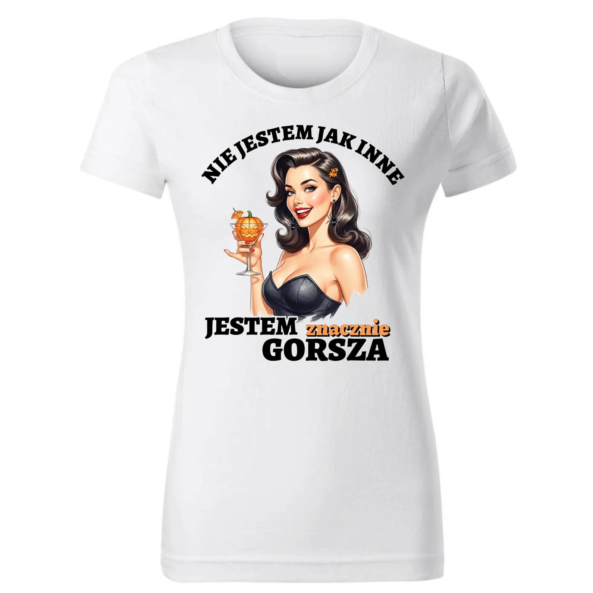 Koszulka damska halloweenowa - Nie jestem jak inne HL24 - StoryCups.pl