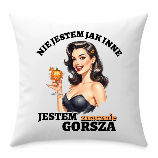 Poduszka halloweenowa - Nie jestem jak inne HL24