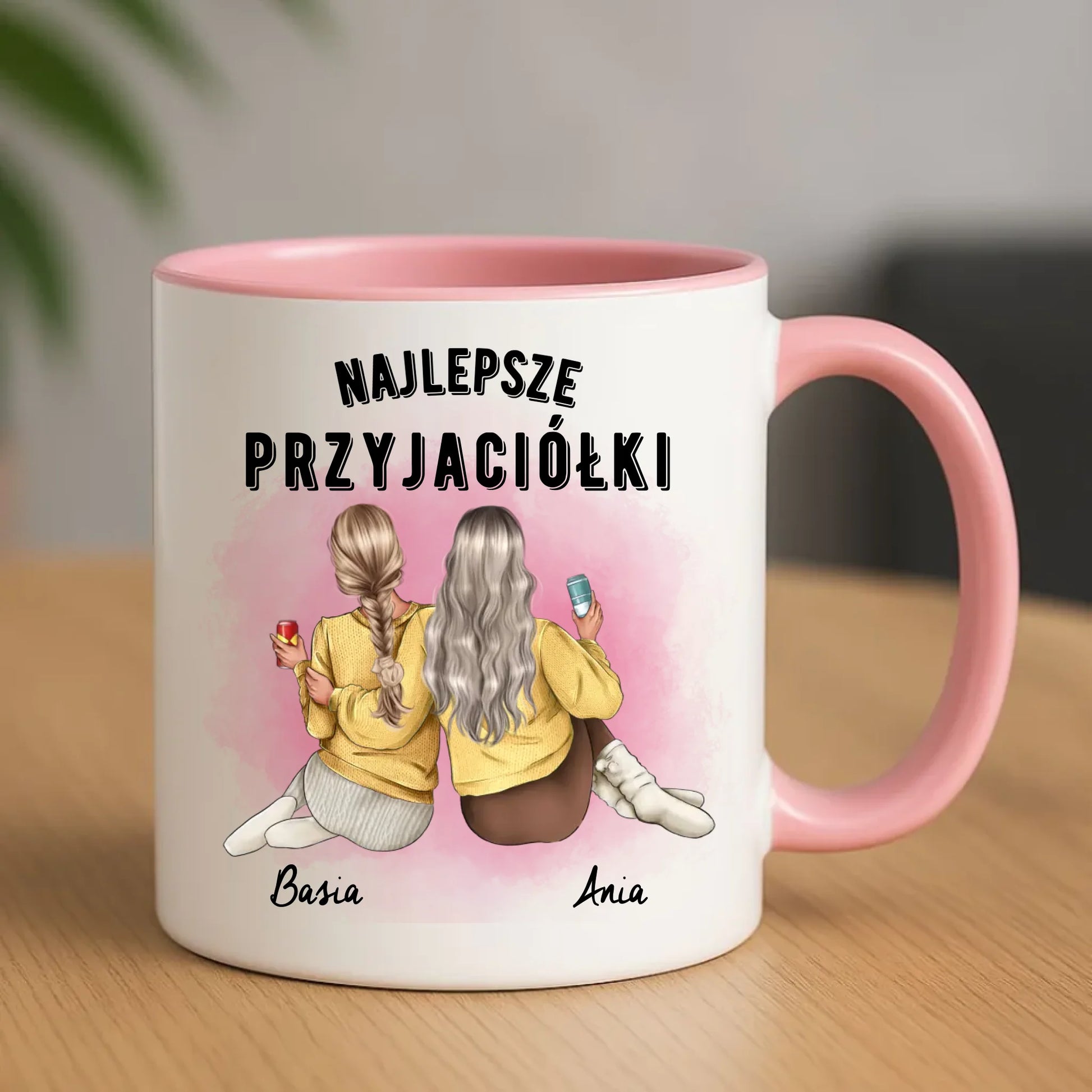 Kubek - prezent dla przyjaciółek - Najlepsze przyjaciółki 2-4 osób - personalizowany PR01 - StoryCups.pl
