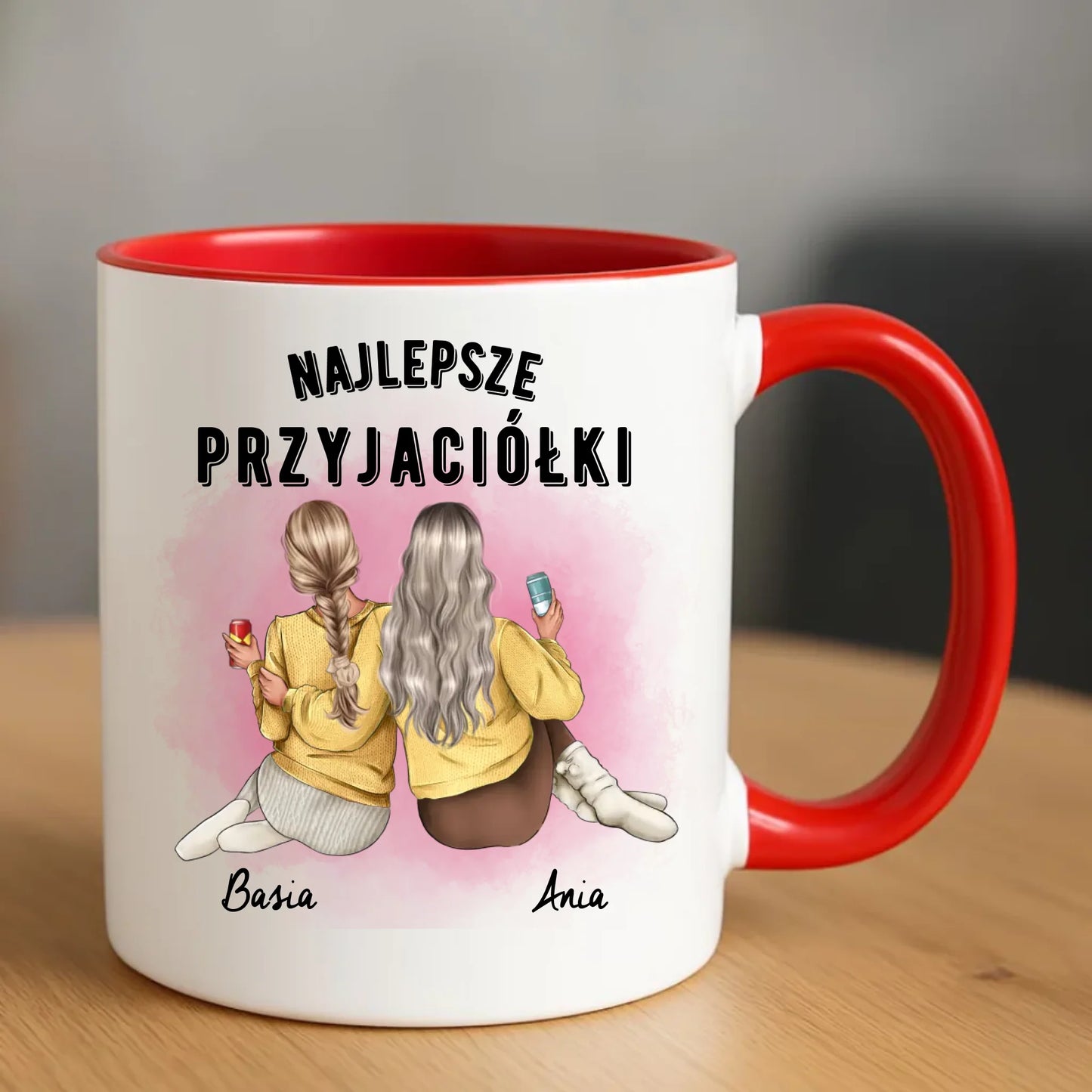 Kubek - prezent dla przyjaciółek - Najlepsze przyjaciółki 2-4 osób - personalizowany PR01 - StoryCups.pl