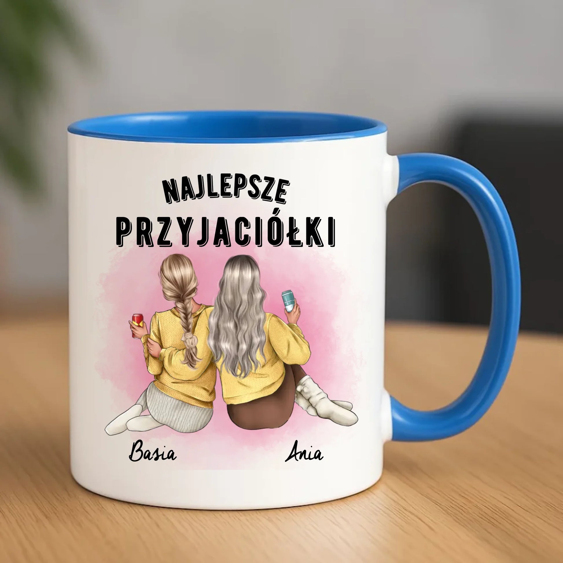 Kubek - prezent dla przyjaciółek - Najlepsze przyjaciółki 2-4 osób - personalizowany PR01 - StoryCups.pl