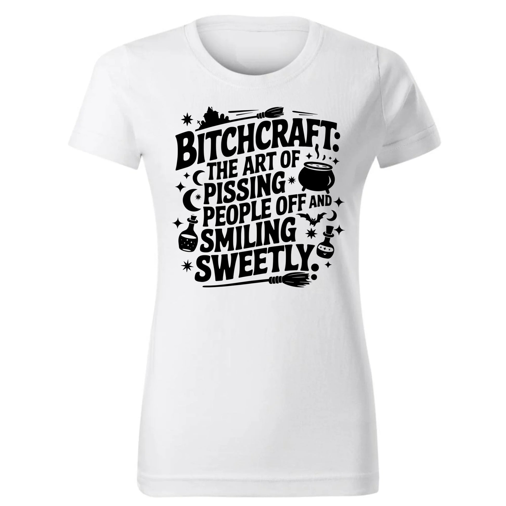Koszulka damska na Halloween - Bitchcraft HL25 - StoryCups.pl