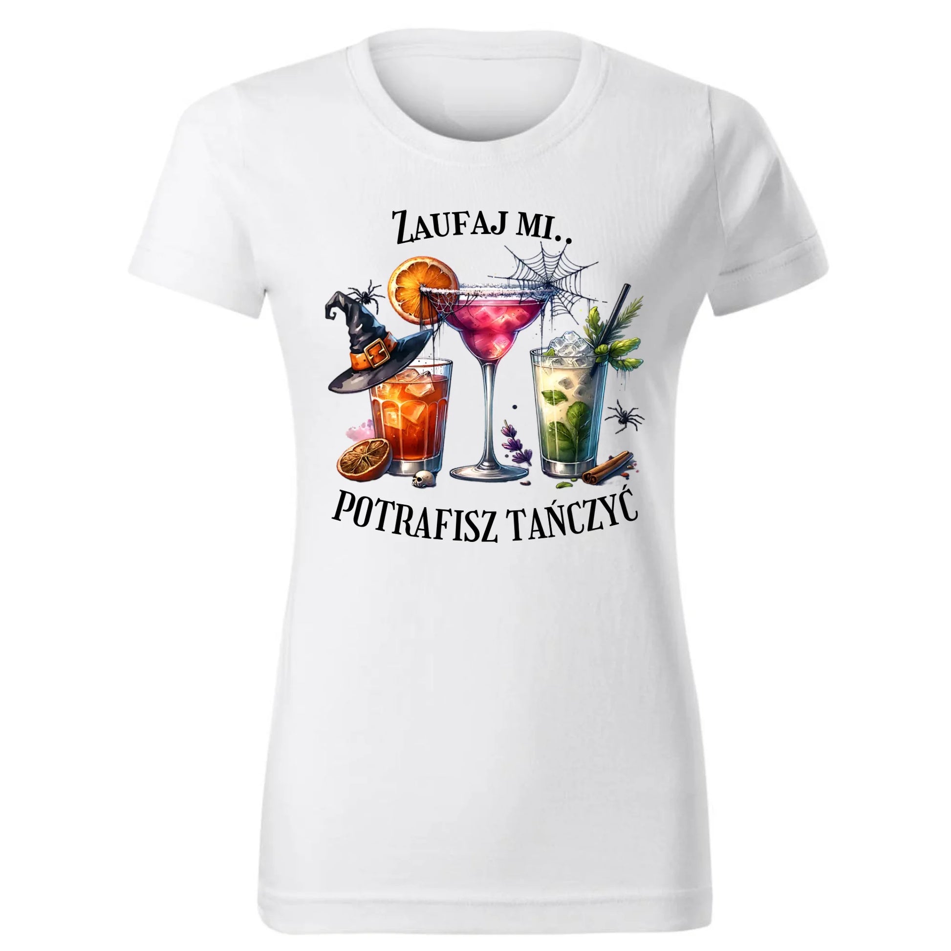 Koszulka damska na Halloween - Zaufaj mi potrafisz tańczyć HL26 - StoryCups.pl