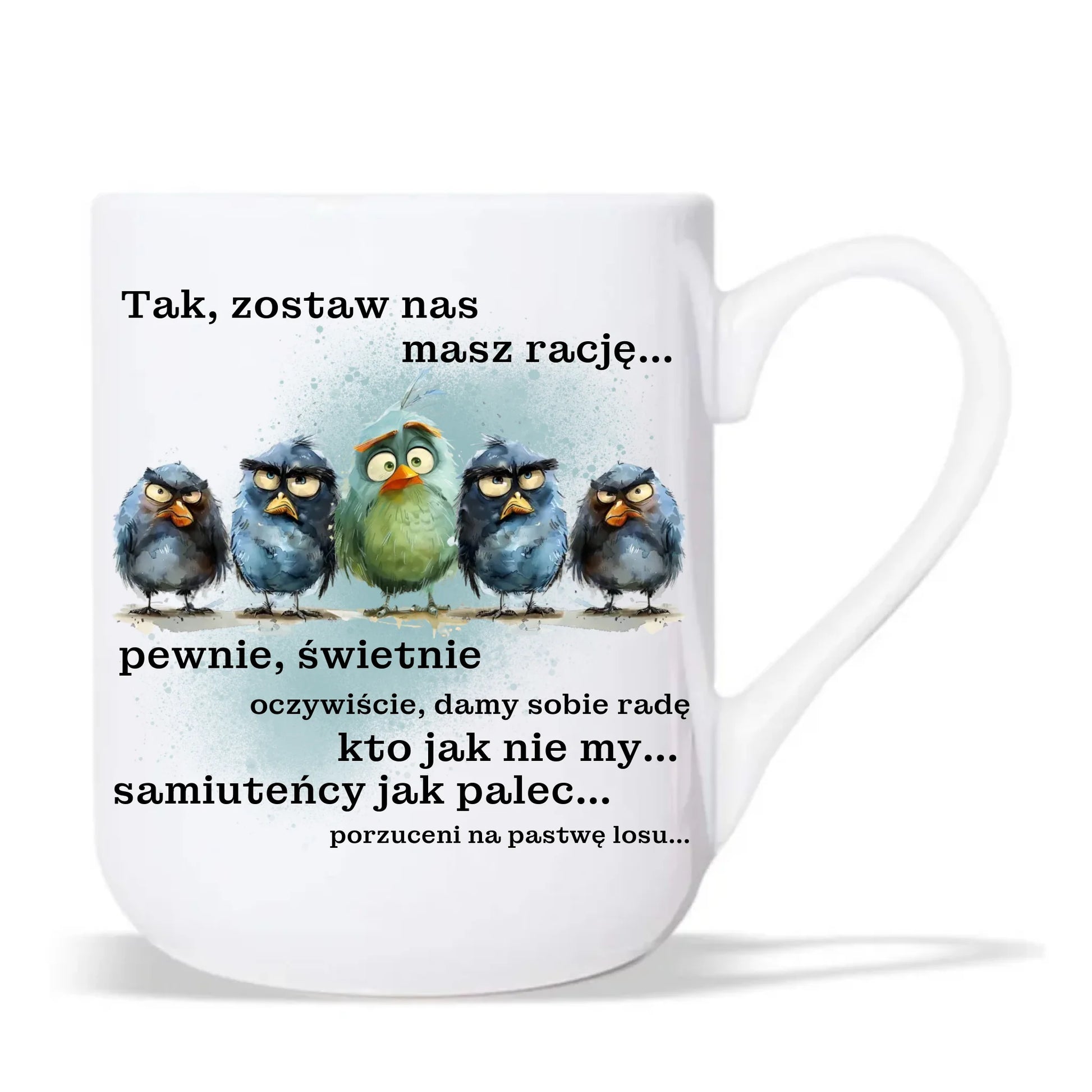 Kubek elegant na odejście z pracy - Tak, zostaw nas OP06 - StoryCups.pl