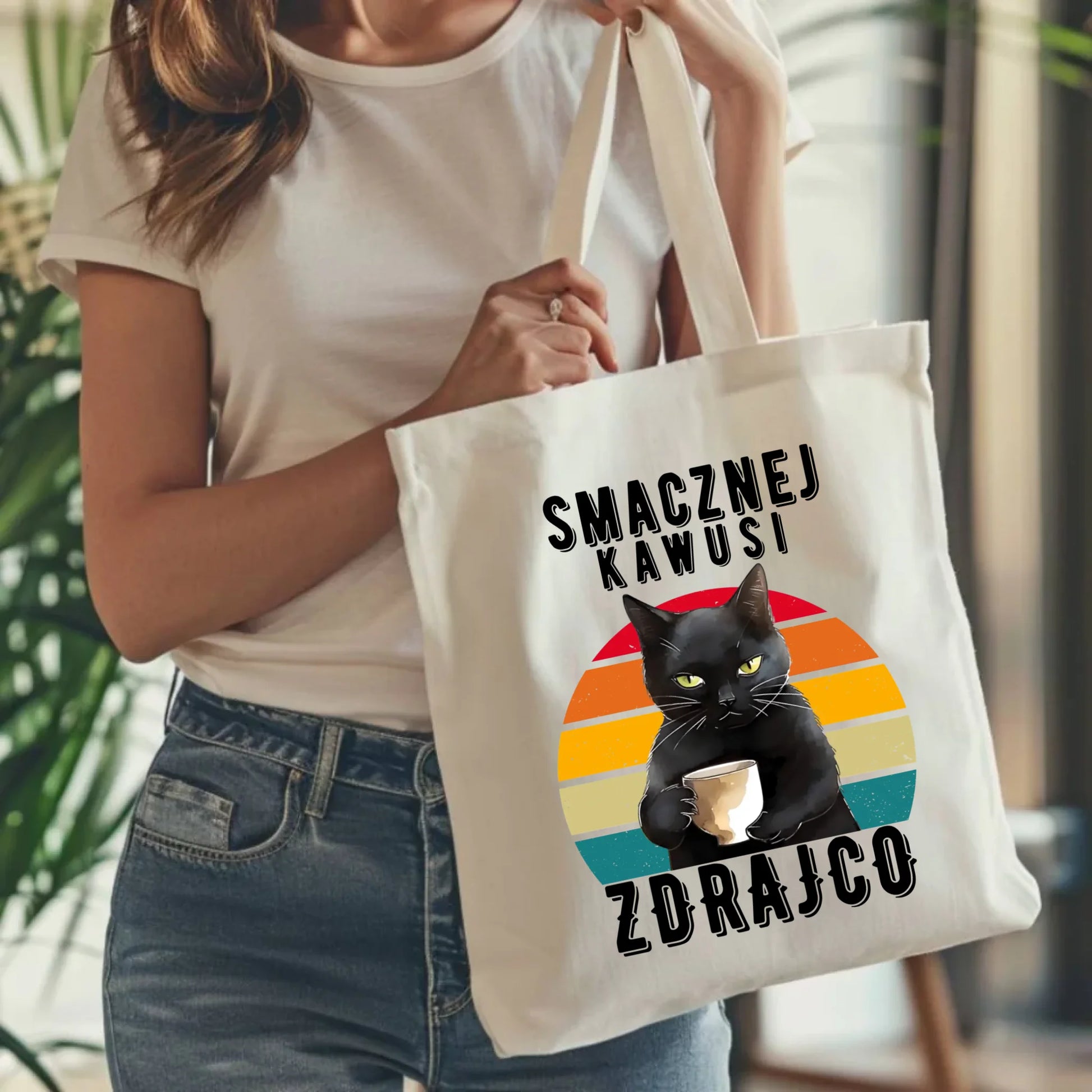 Torba na odejście z pracy - Smacznej kawusi zdrajco OP03 - StoryCups.pl