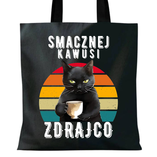 Torba na odejście z pracy - Smacznej kawusi zdrajco OP03 - StoryCups.pl