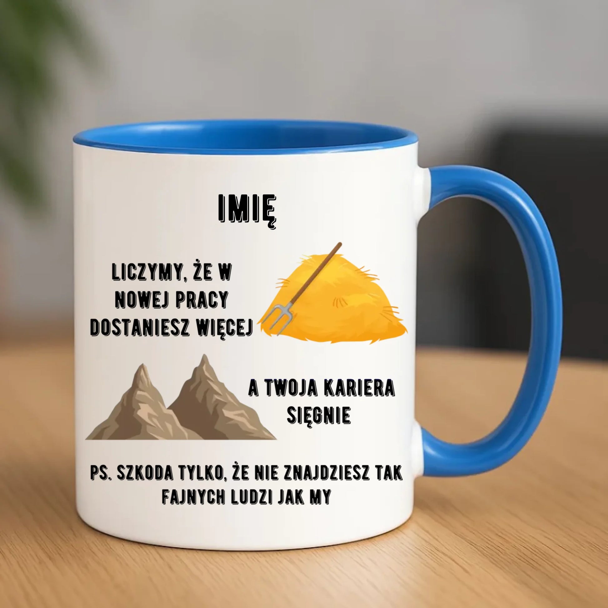 Kubek na odejście z pracy - Nie znajdziesz tak fajnych ludzi jak my - personalizowany OP04 - StoryCups.pl