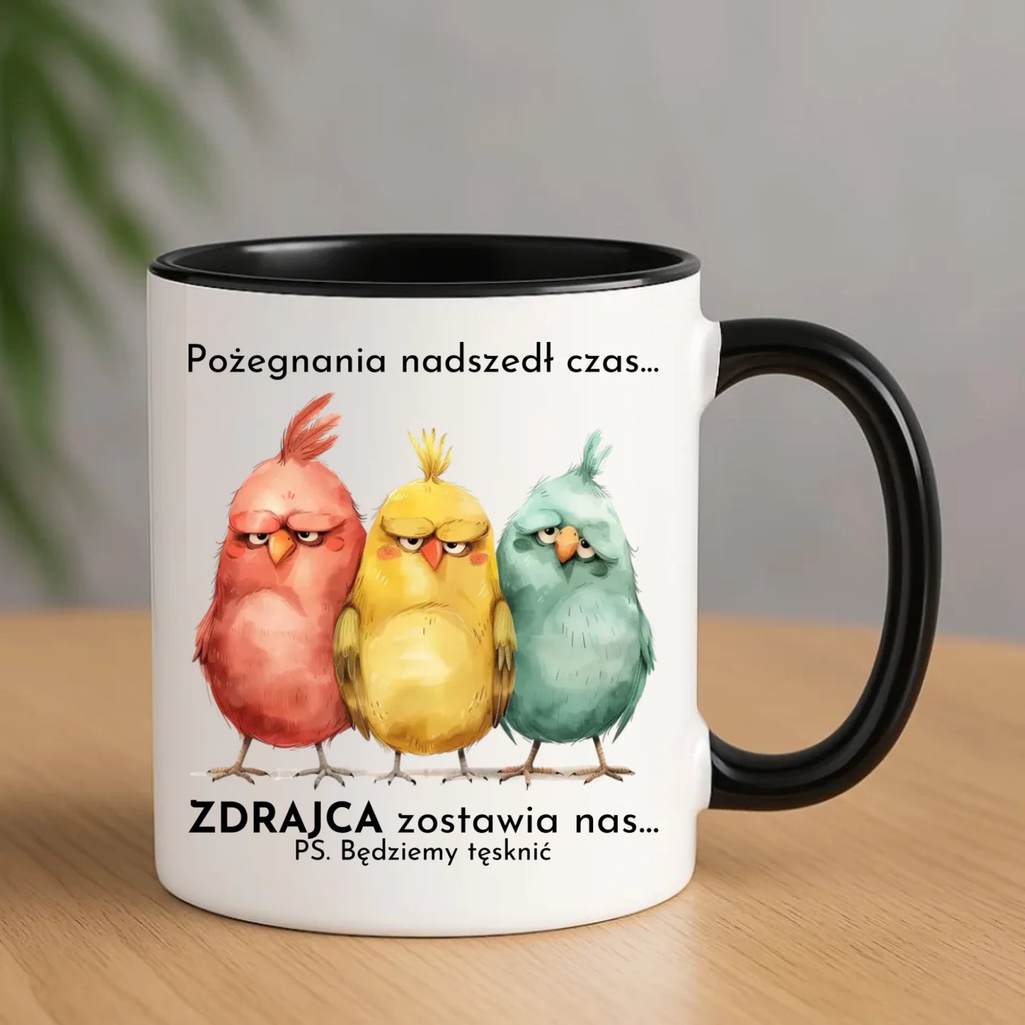 Kubek na odejście z pracy - Pożegnania nadszedł czas OP05 - StoryCups.pl