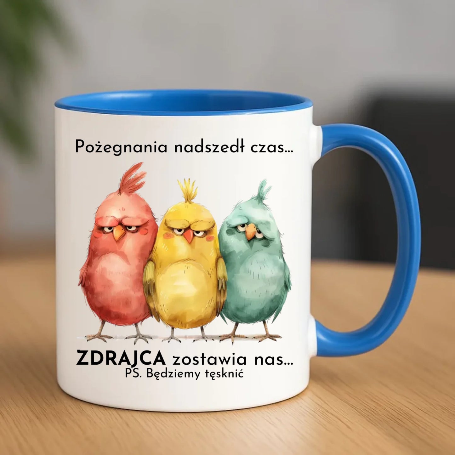 Kubek na odejście z pracy - Pożegnania nadszedł czas OP05 - StoryCups.pl