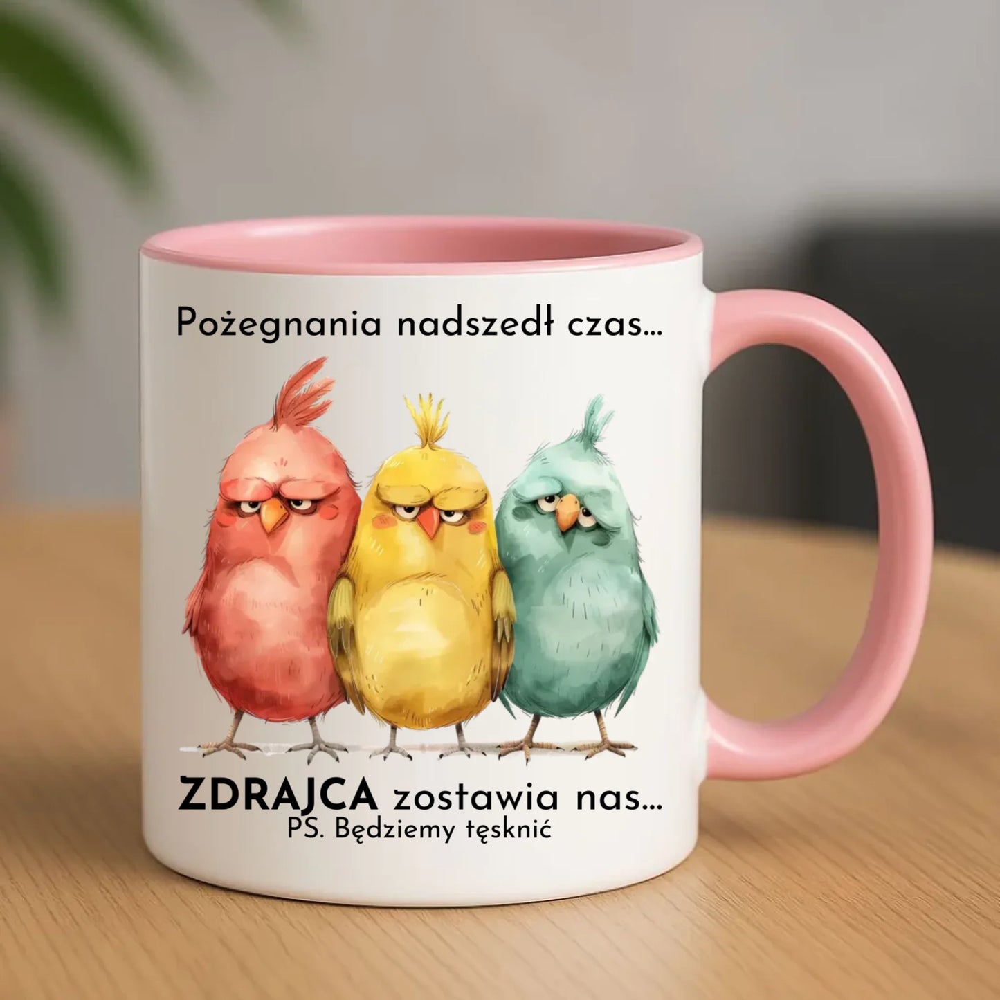 Kubek na odejście z pracy - Pożegnania nadszedł czas OP05 - StoryCups.pl