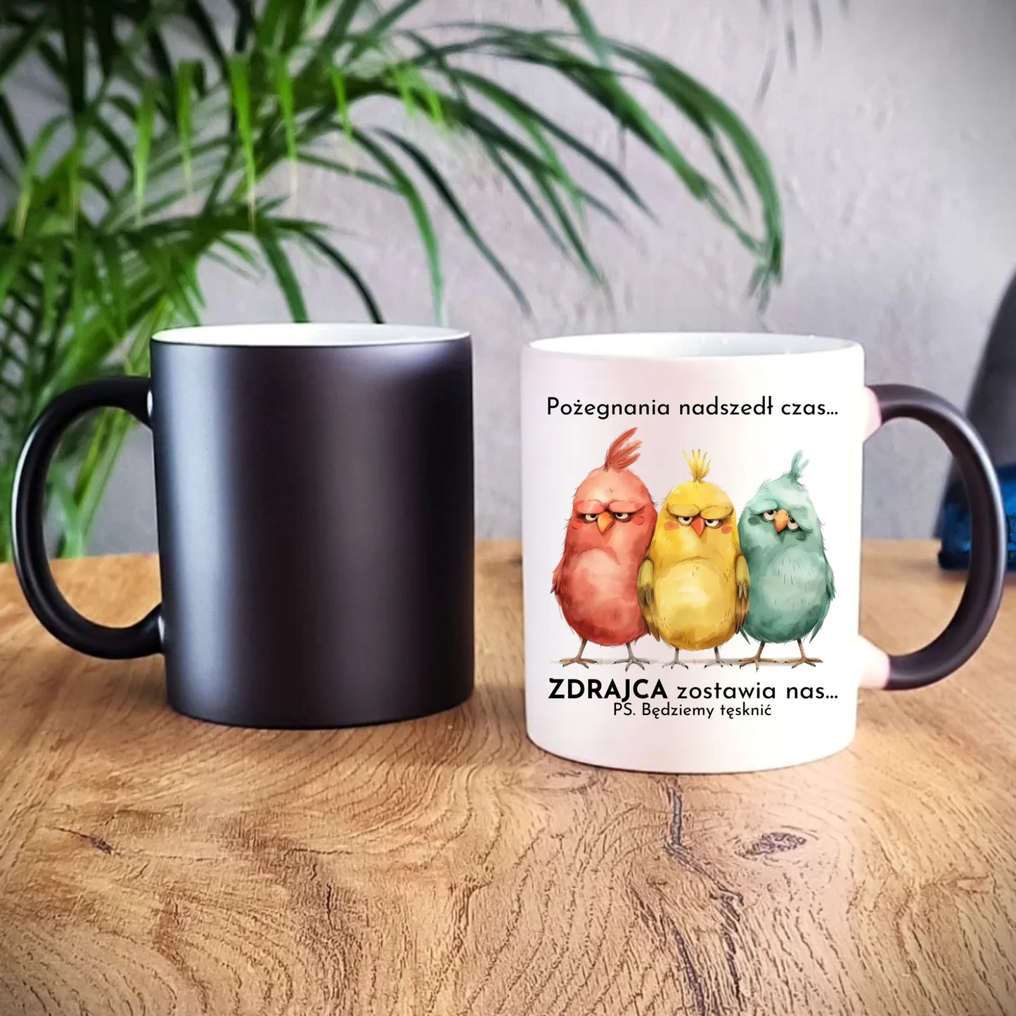 Kubek magiczny na odejście z pracy - Pożegnania nadszedł czas OP05 - StoryCups.pl