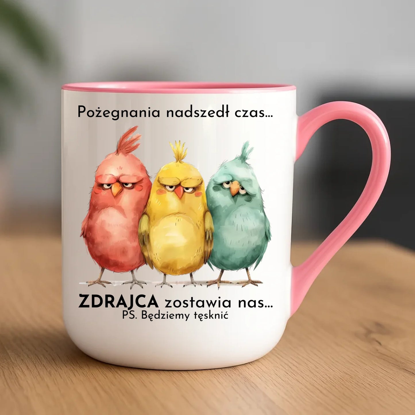 Kubek elegant na odejście z pracy - Pożegnania nadszedł czas OP05 - StoryCups.pl