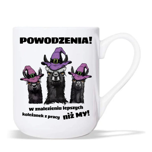 Kubek elegant na odejście z pracy - Powodzenia w znalezieniu lepszych koleżanek OP07 - StoryCups.pl