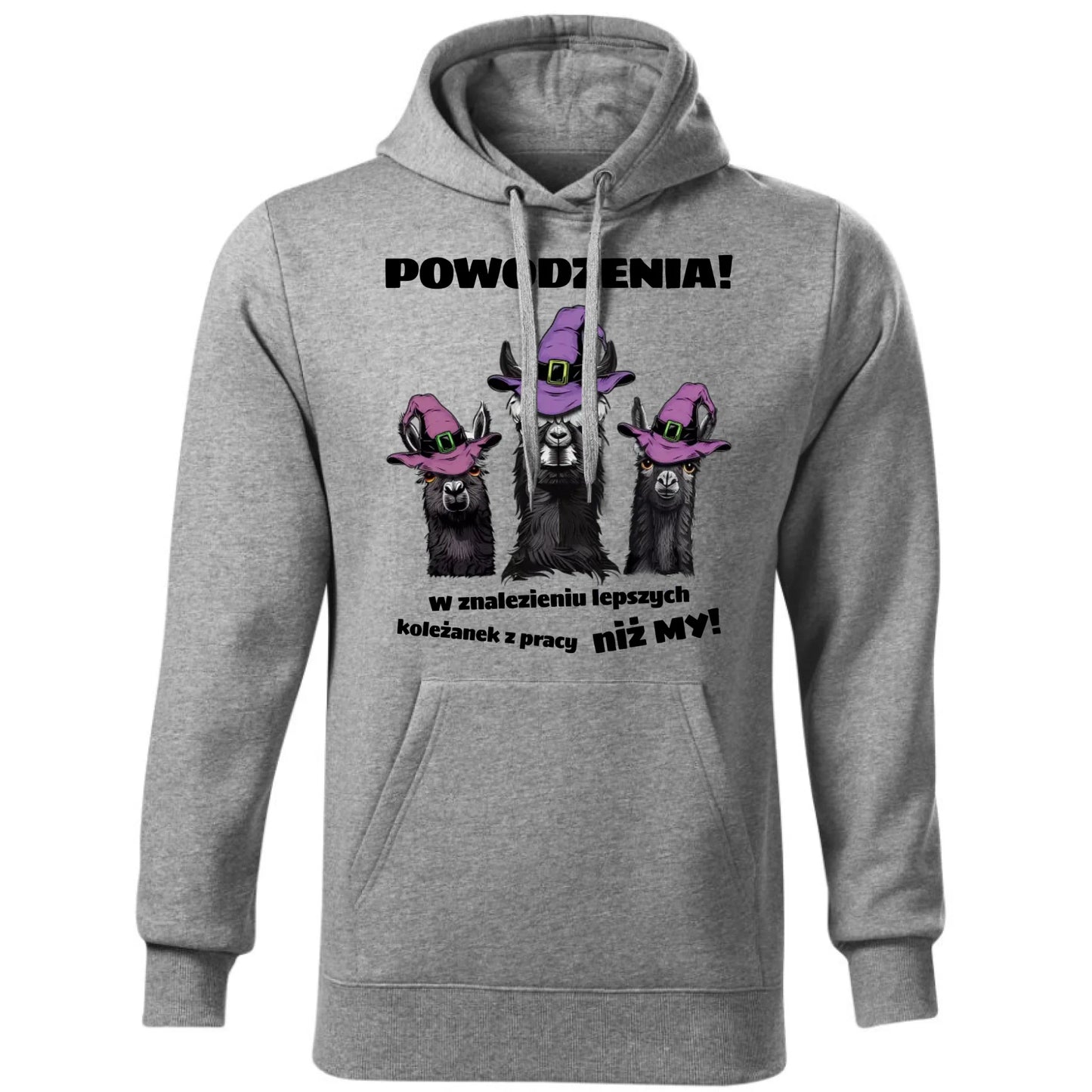 Bluza męska z kapturem na odejście z pracy - Powodzenia w znalezieniu lepszych koleżanek OP07 - StoryCups.pl