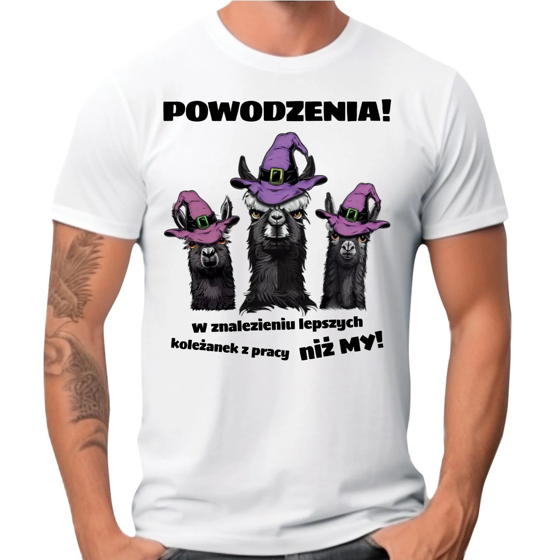 Koszulka męska na odejście z pracy - Powodzenia w znalezieniu lepszych koleżanek OP07 - StoryCups.pl