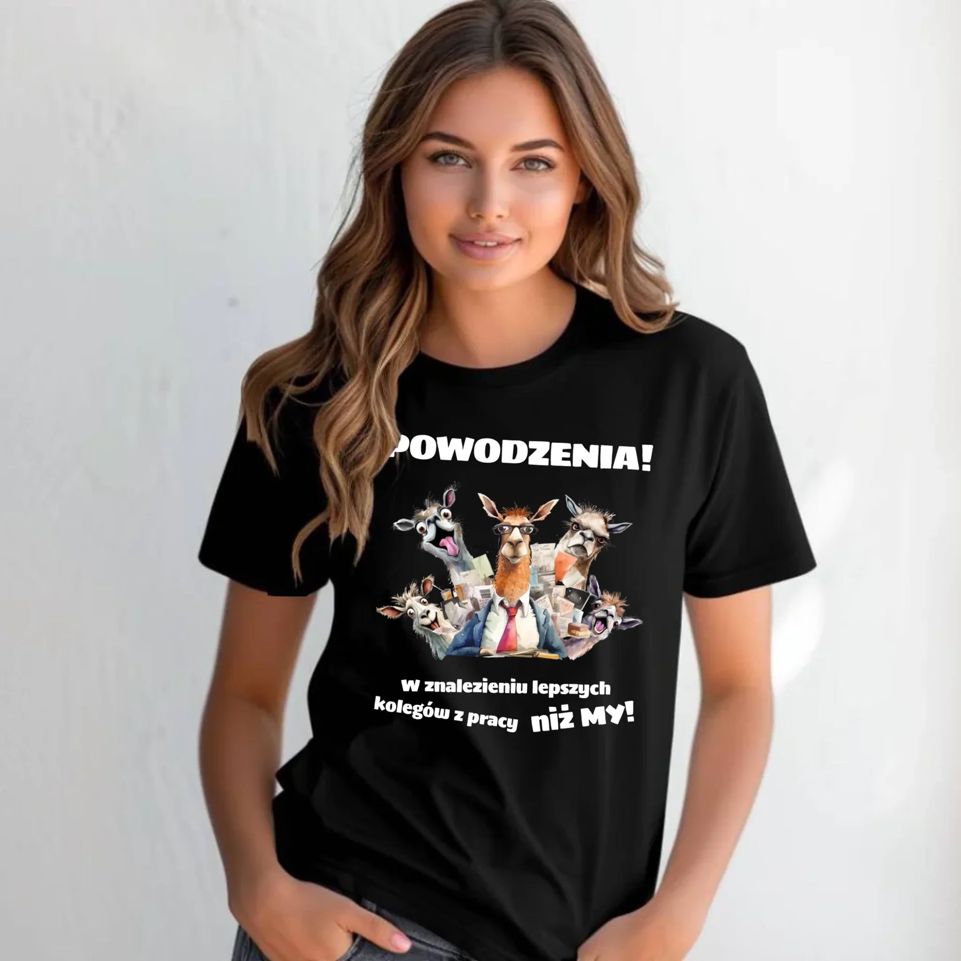 Koszulka damska na odejście z pracy - Powodzenia w znalezieniu lepszych kolegów OP08 - StoryCups.pl