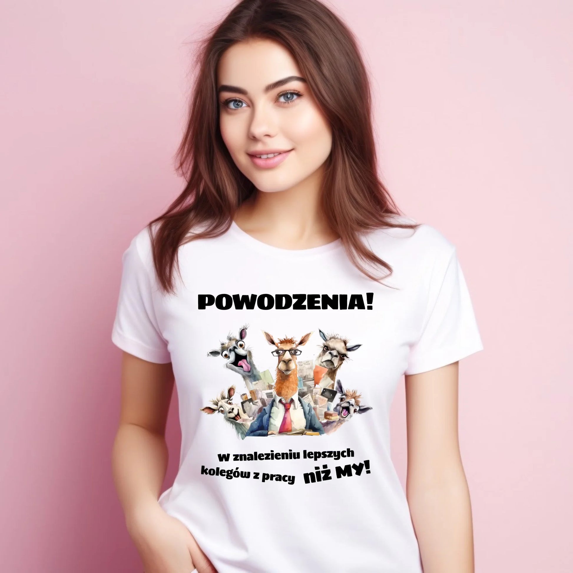 Koszulka damska na odejście z pracy - Powodzenia w znalezieniu lepszych kolegów OP08 - StoryCups.pl