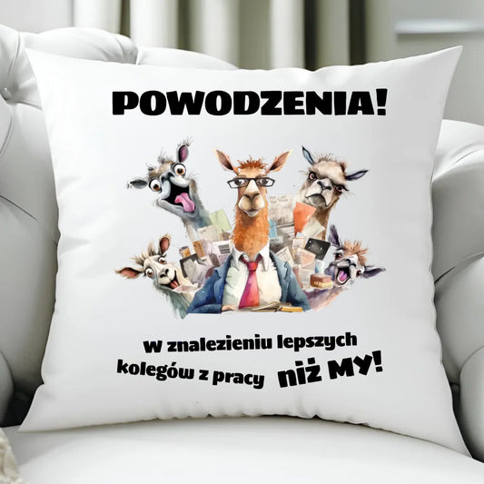 Poduszka na odejście z pracy - Powodzenia w znalezieniu lepszych kolegów OP08 - StoryCups.pl