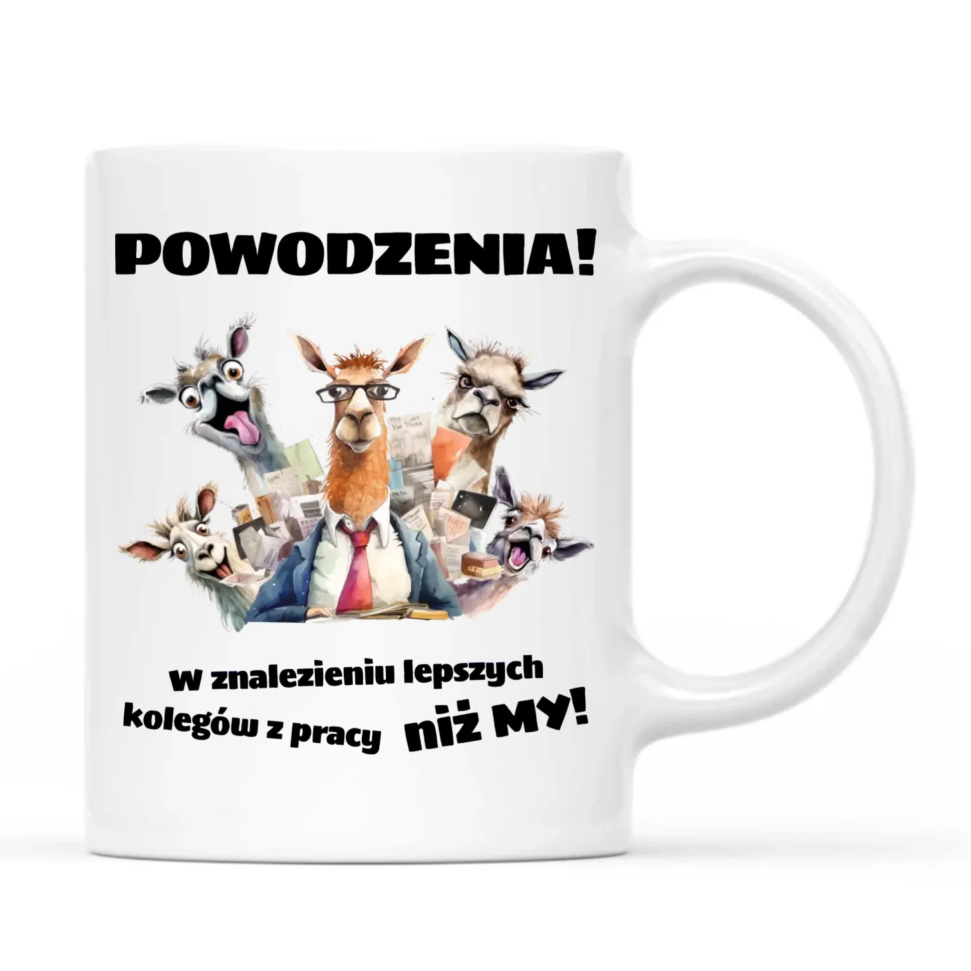 Kubek na odejście z pracy - Powodzenia w znalezieniu lepszych kolegów OP08 - StoryCups.pl