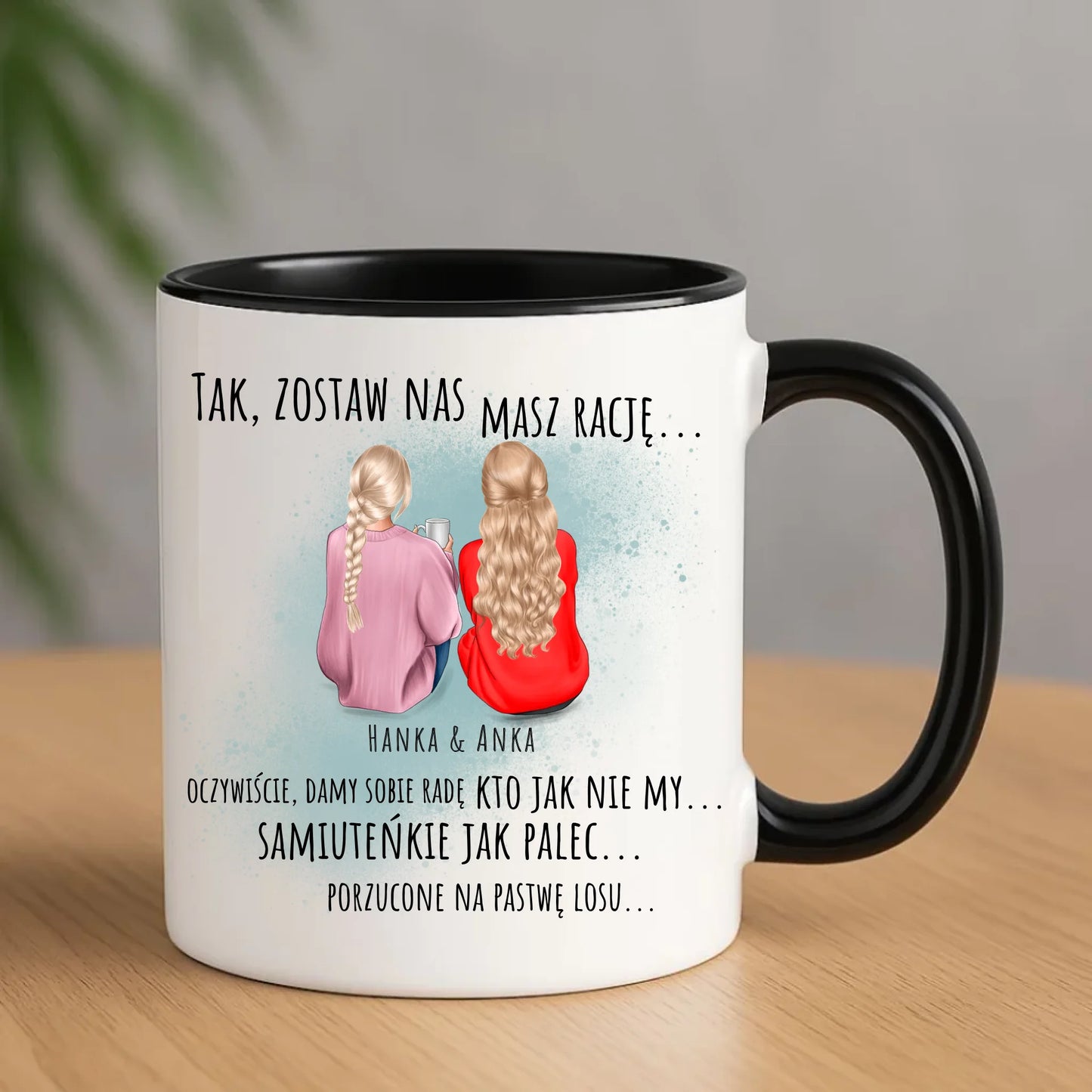 Kubek na odejście z pracy - prezent od koleżanek - 2-5 osób personalizowany OP16 - StoryCups.pl