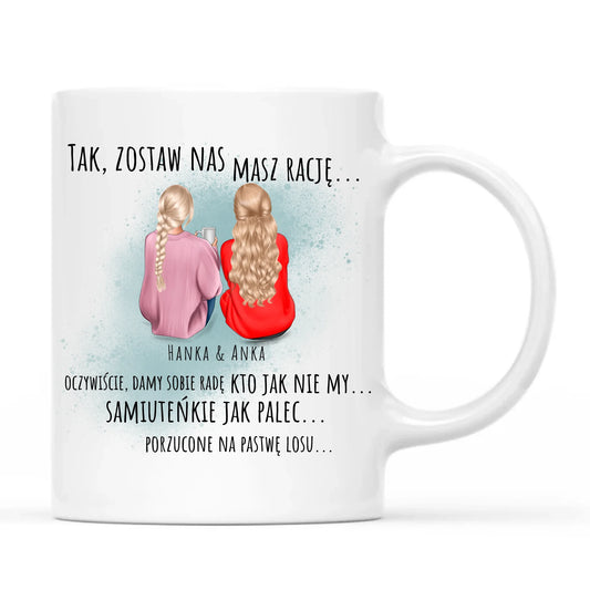 Kubek na odejście z pracy - prezent do koleżanek - 2-5 osób personalizowany OP16