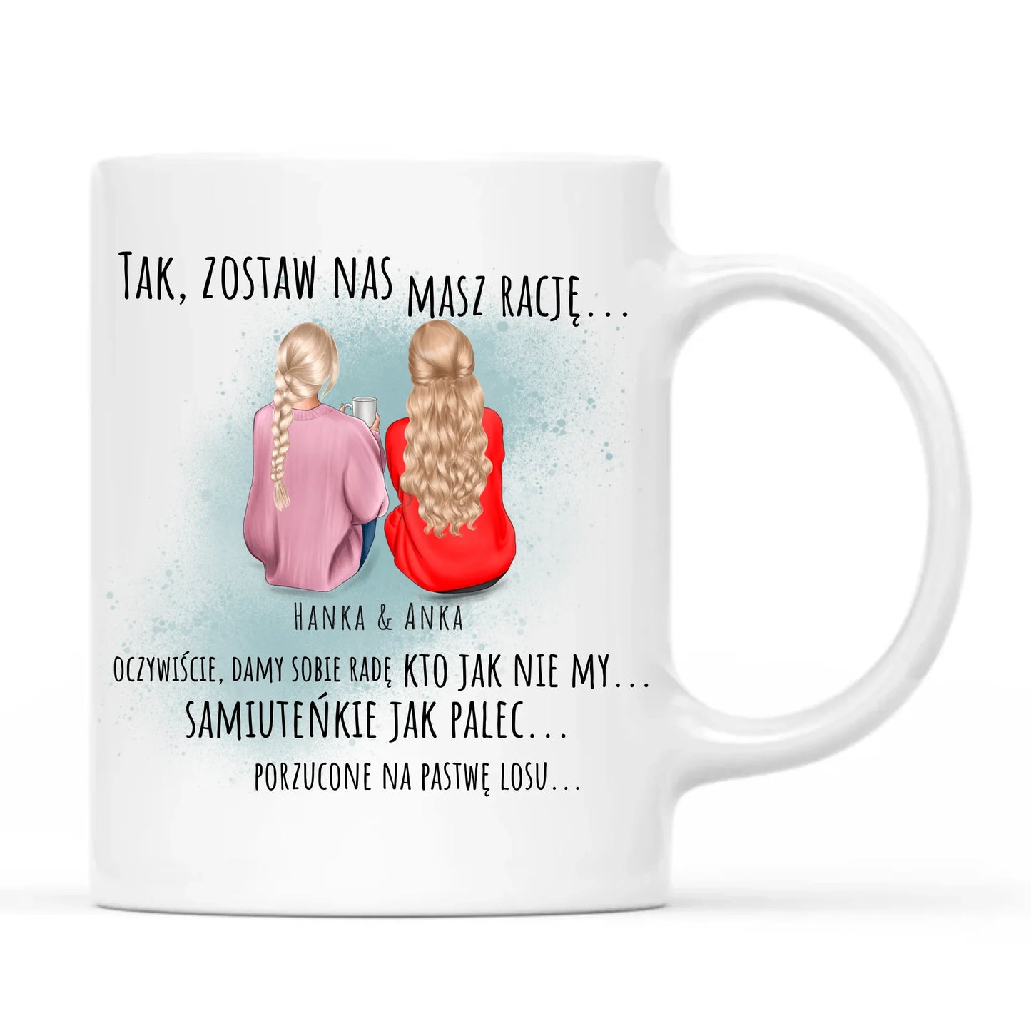 Kubek na odejście z pracy - prezent od koleżanek - 2-5 osób personalizowany OP16 - StoryCups.pl