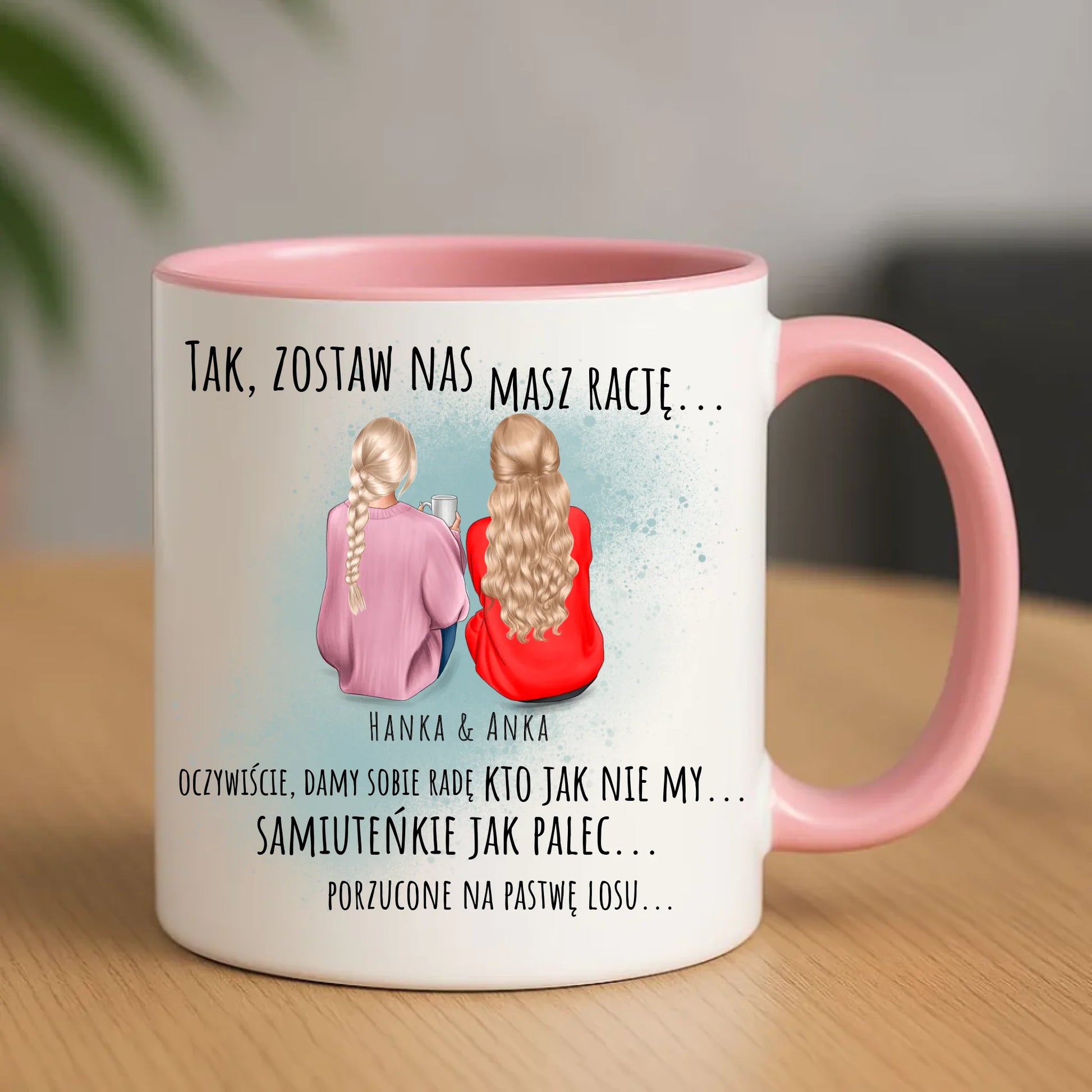 Kubek na odejście z pracy - prezent od koleżanek - 2-5 osób personalizowany OP16 - StoryCups.pl