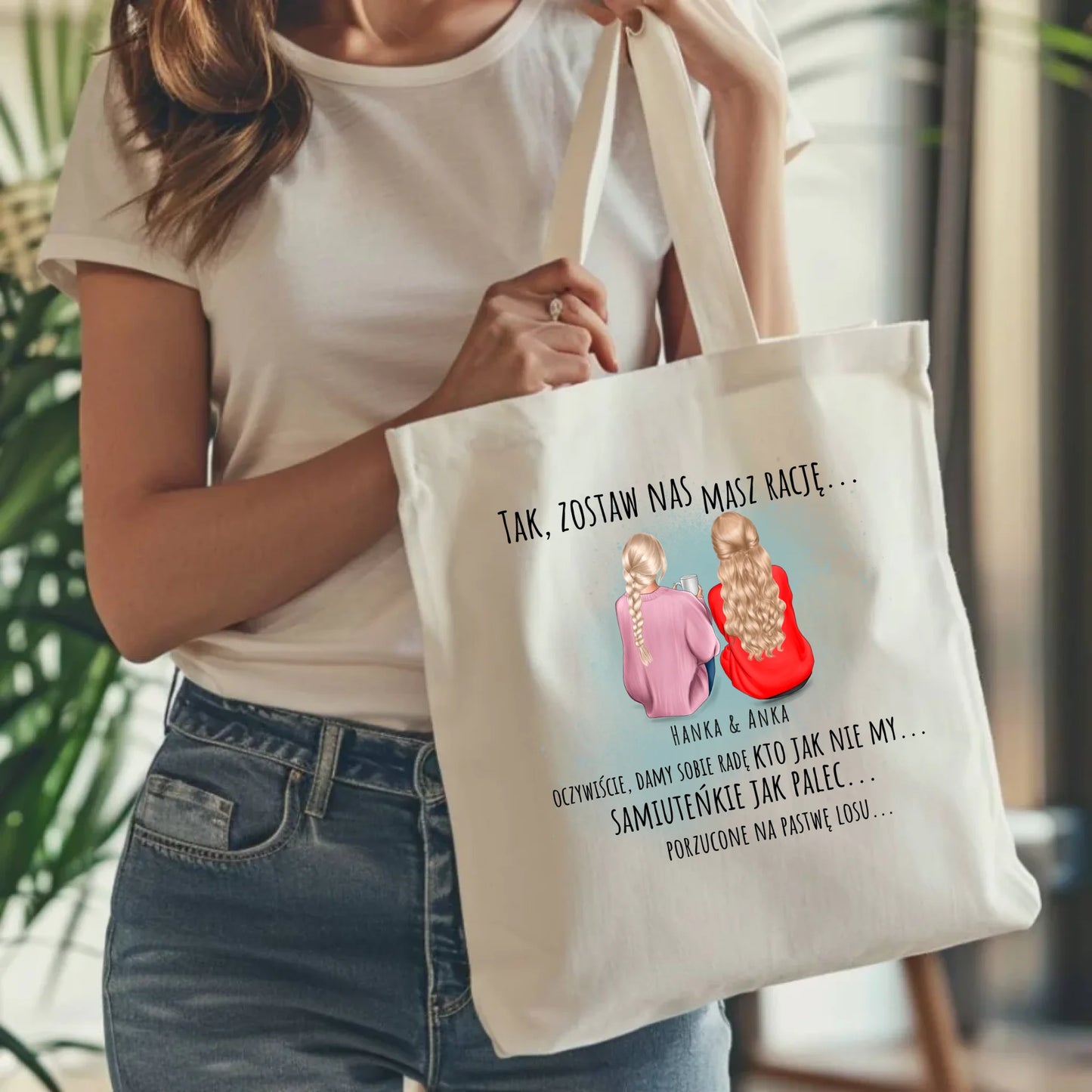 Torba na odejście z pracy - prezent od koleżanek - 2-5 osób personalizowana OP16 - StoryCups.pl