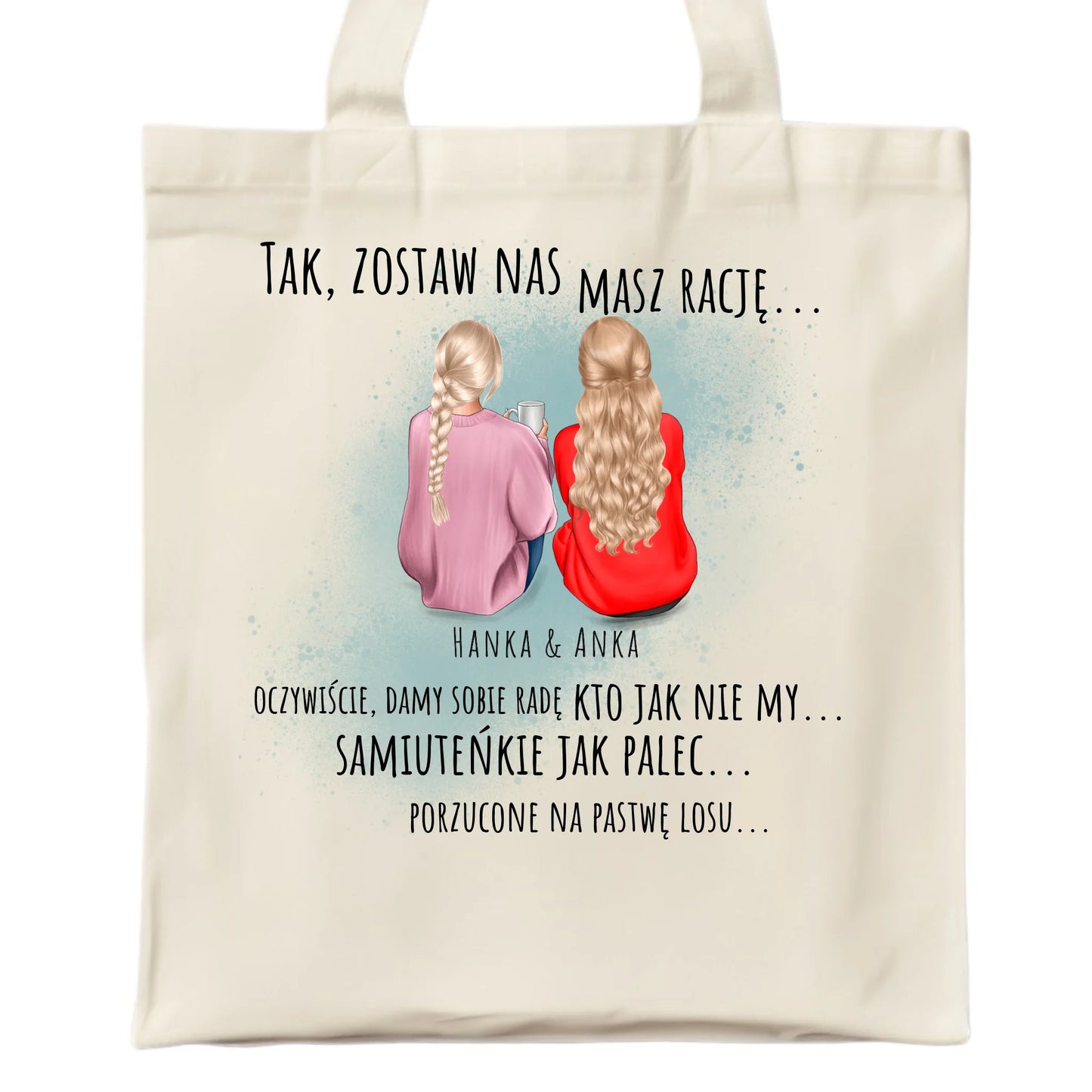 Torba na odejście z pracy - prezent od koleżanek - 2-5 osób personalizowana OP16 - StoryCups.pl