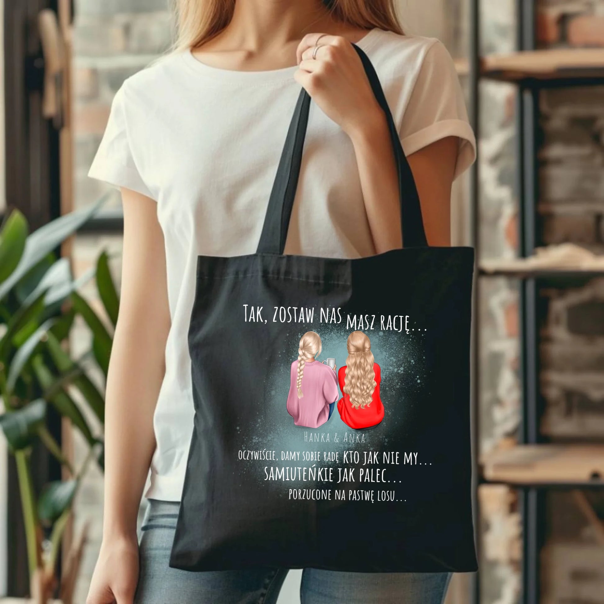 Torba na odejście z pracy - prezent od koleżanek - 2-5 osób personalizowana OP16 - StoryCups.pl