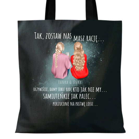Torba na odejście z pracy - prezent do koleżanek - 2-5 osób personalizowana OP16 - StoryCups.pl