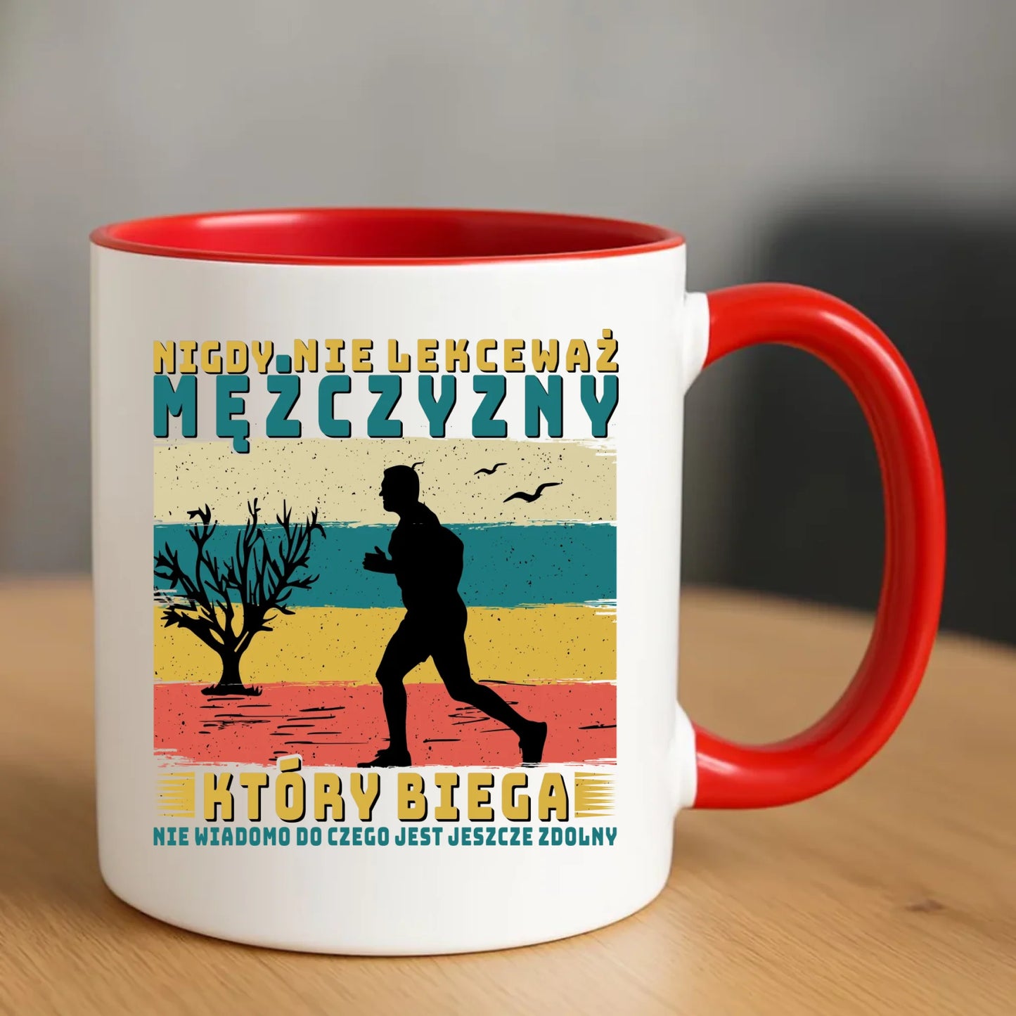 Kubek dla biegacza - Nigdy nie lekceważ HB03 - StoryCups.pl