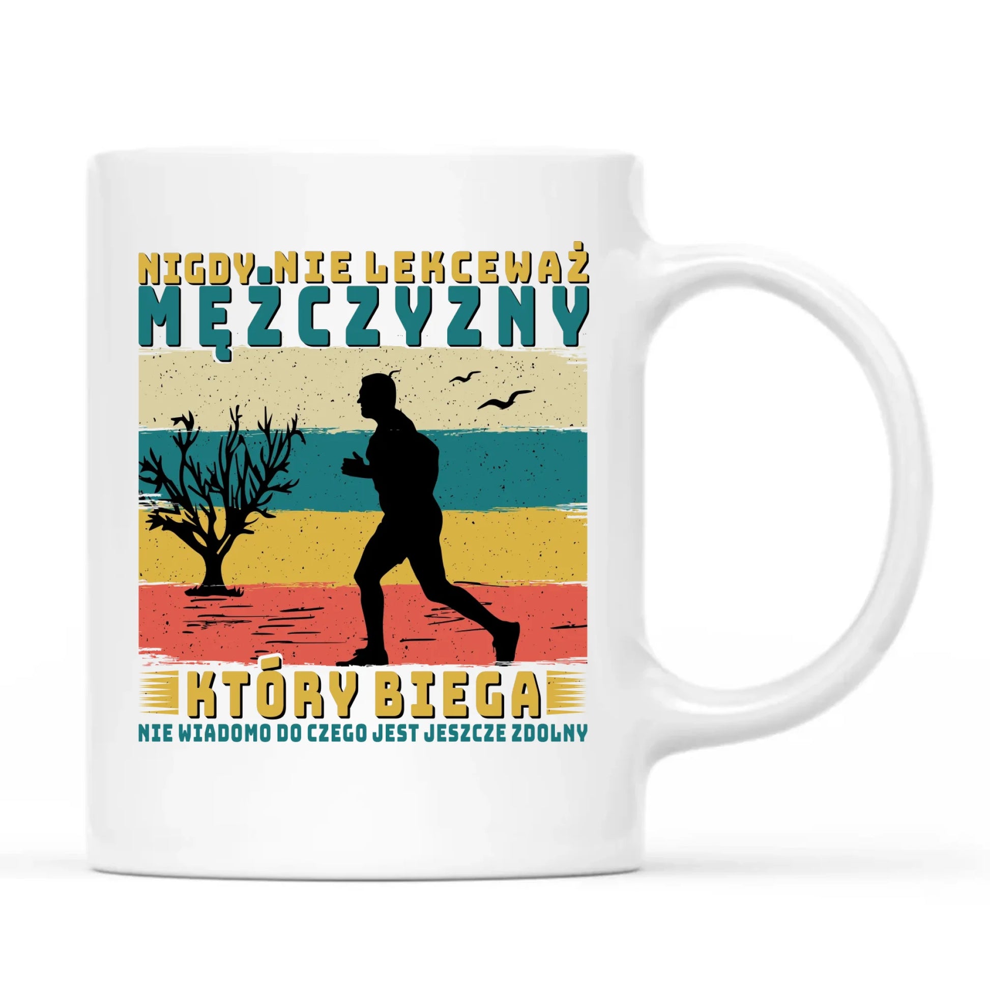 Kubek dla biegacza - Nigdy nie lekceważ HB03 - StoryCups.pl