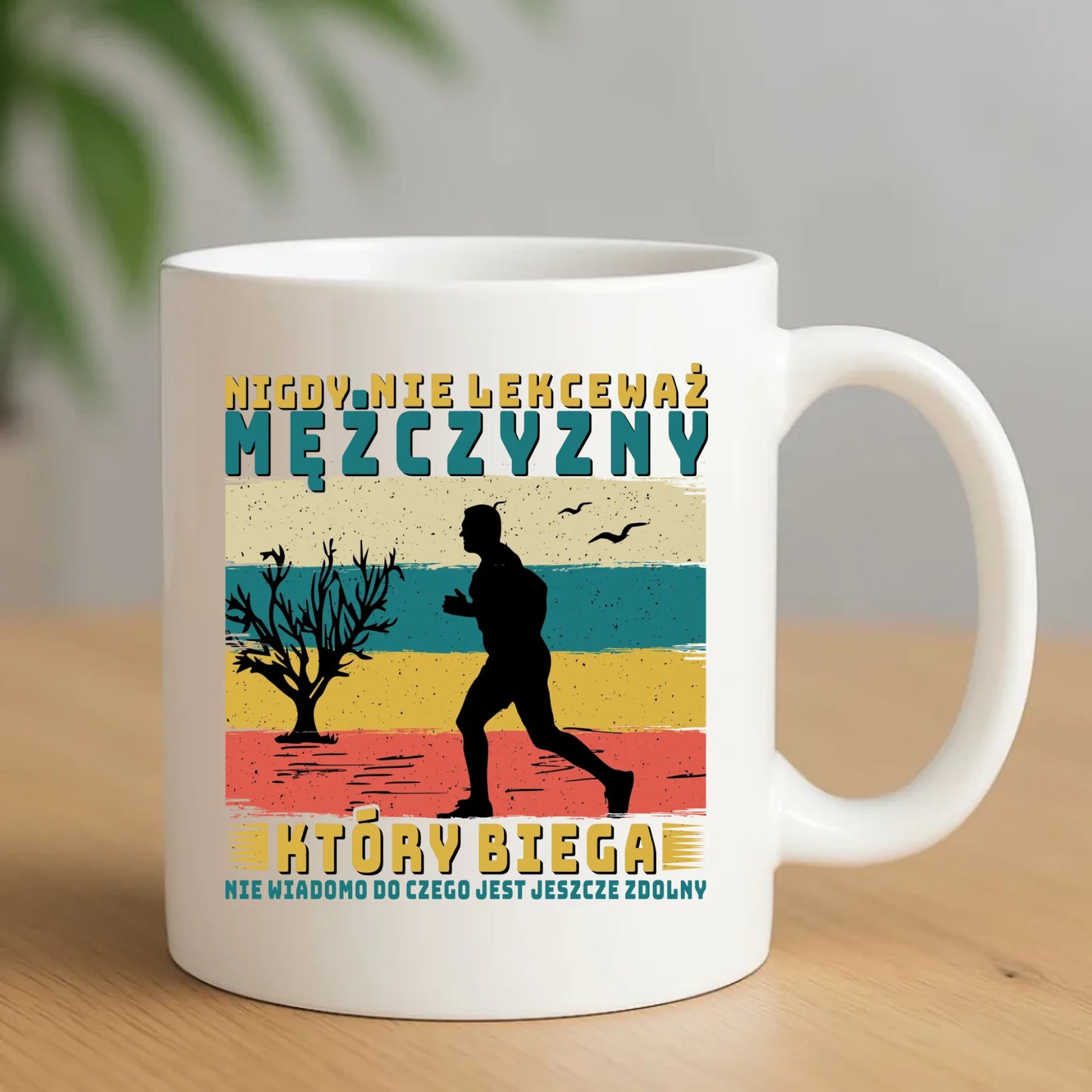 Kubek dla biegacza - Nigdy nie lekceważ HB03 - StoryCups.pl