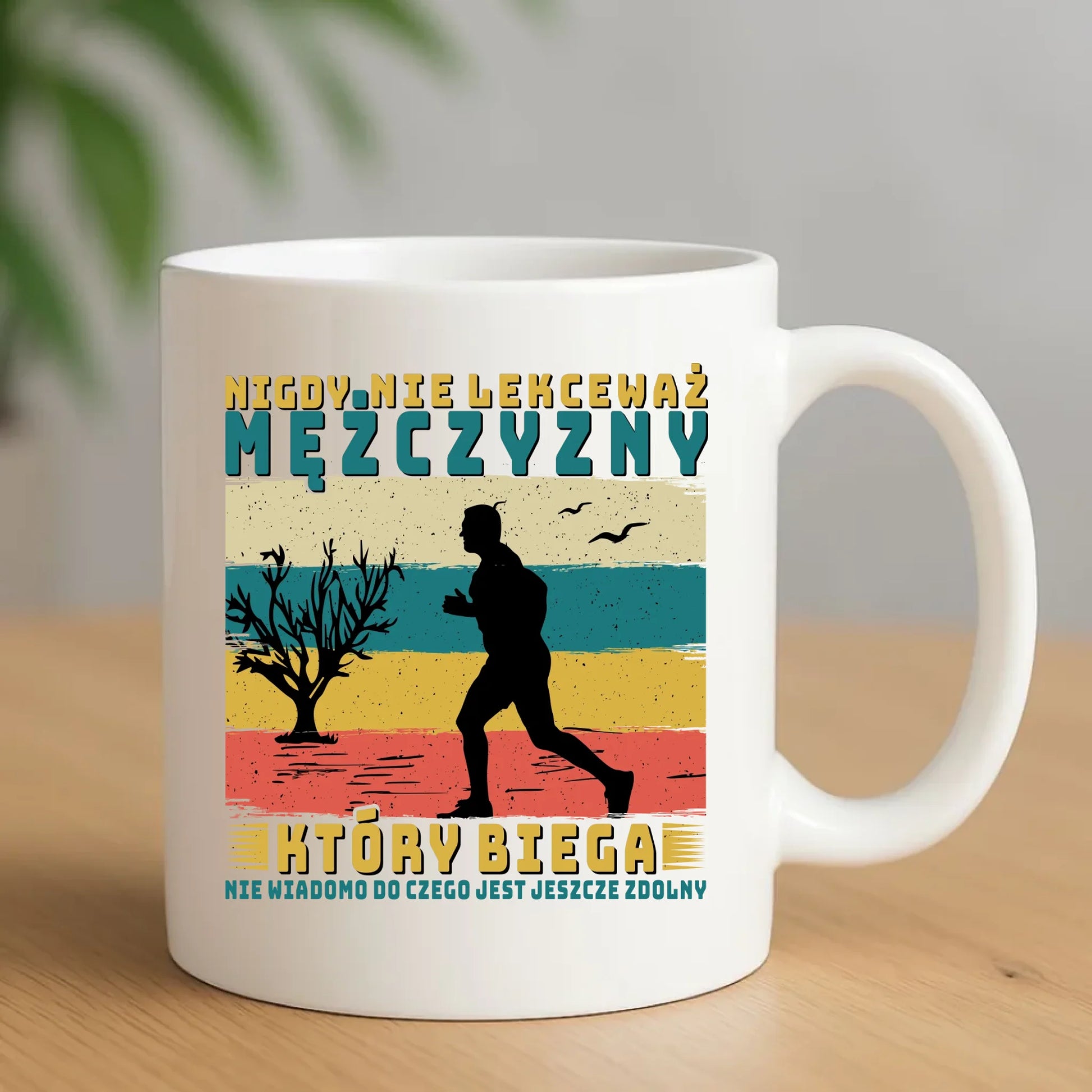 Kubek dla biegacza - Nigdy nie lekceważ HB03 - StoryCups.pl