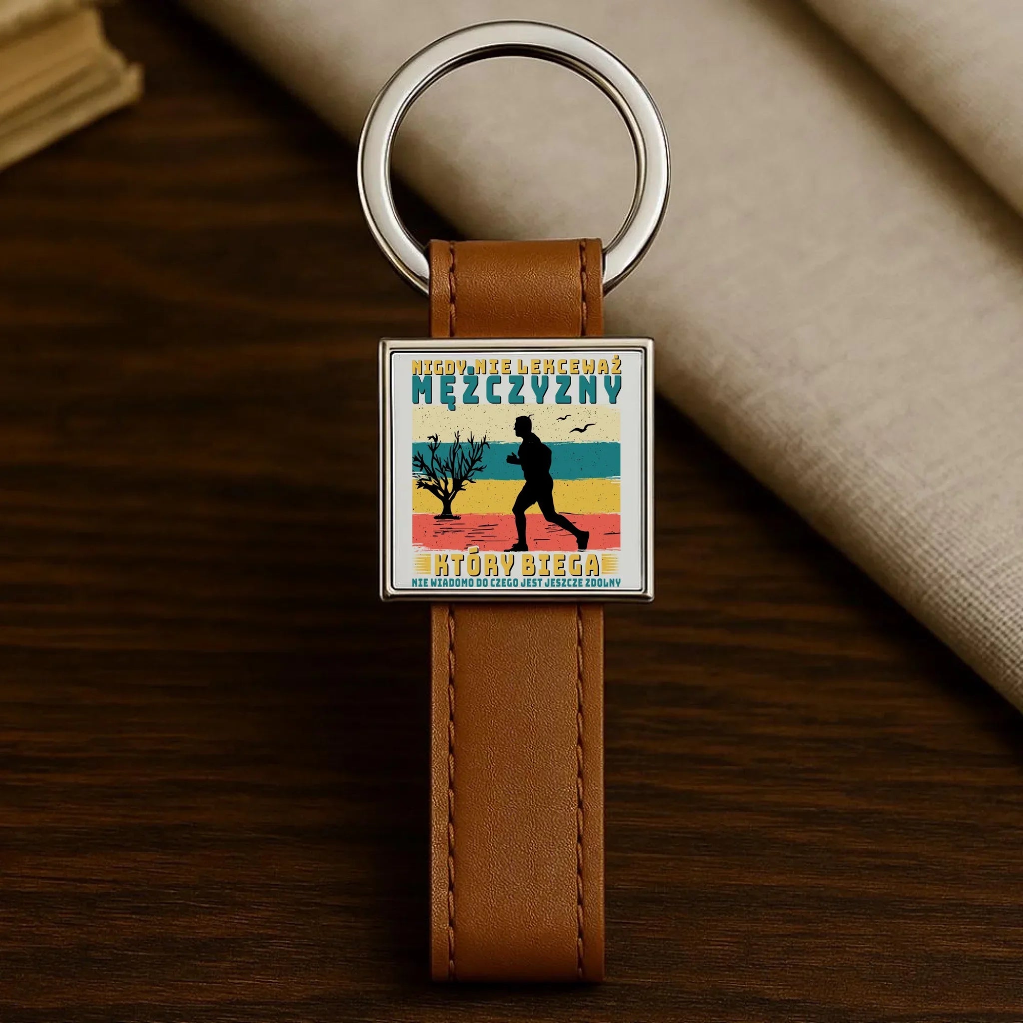 Brelok dla biegacza - Nigdy nie lekceważ HB03 - StoryCups.pl