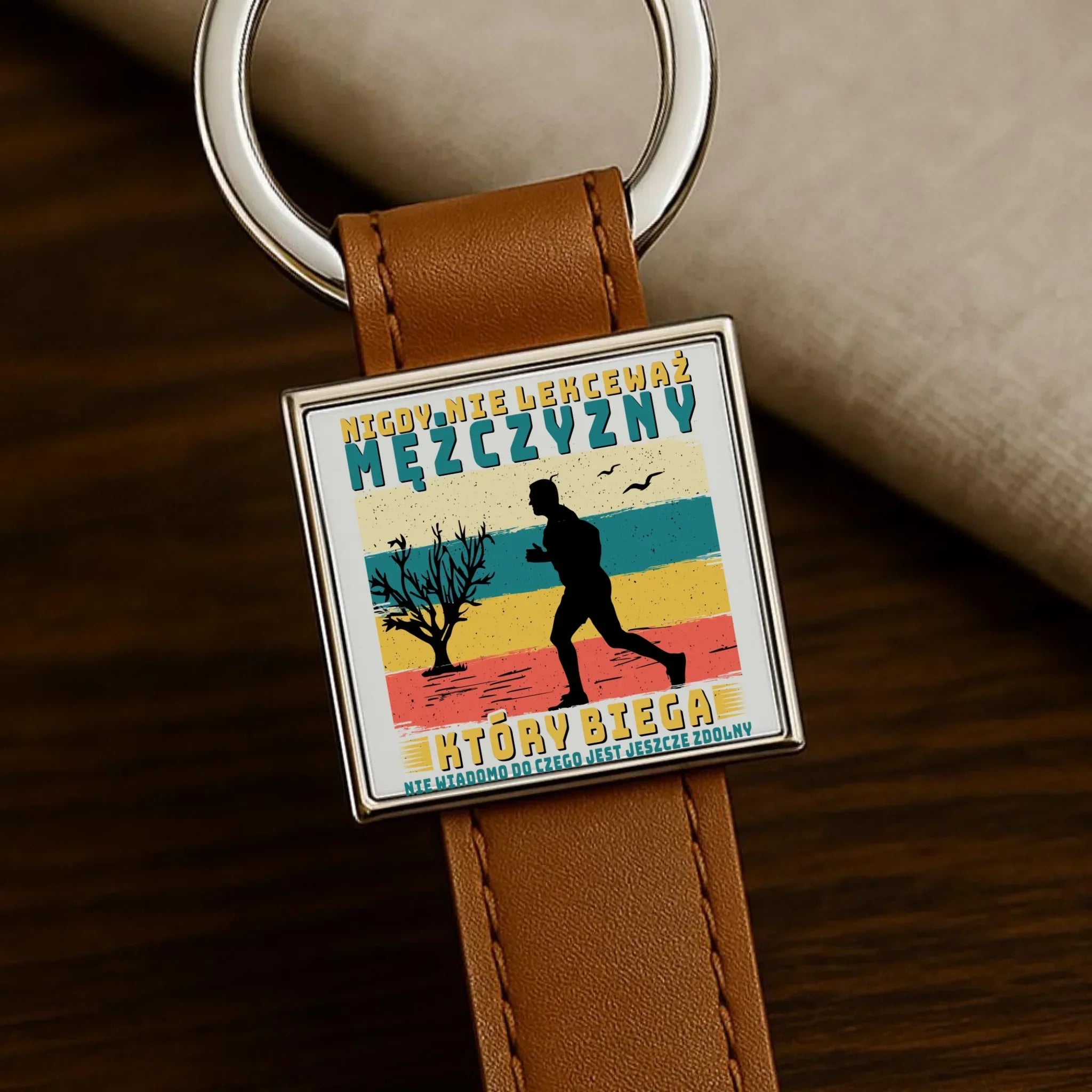 Brelok dla biegacza - Nigdy nie lekceważ HB03 - StoryCups.pl