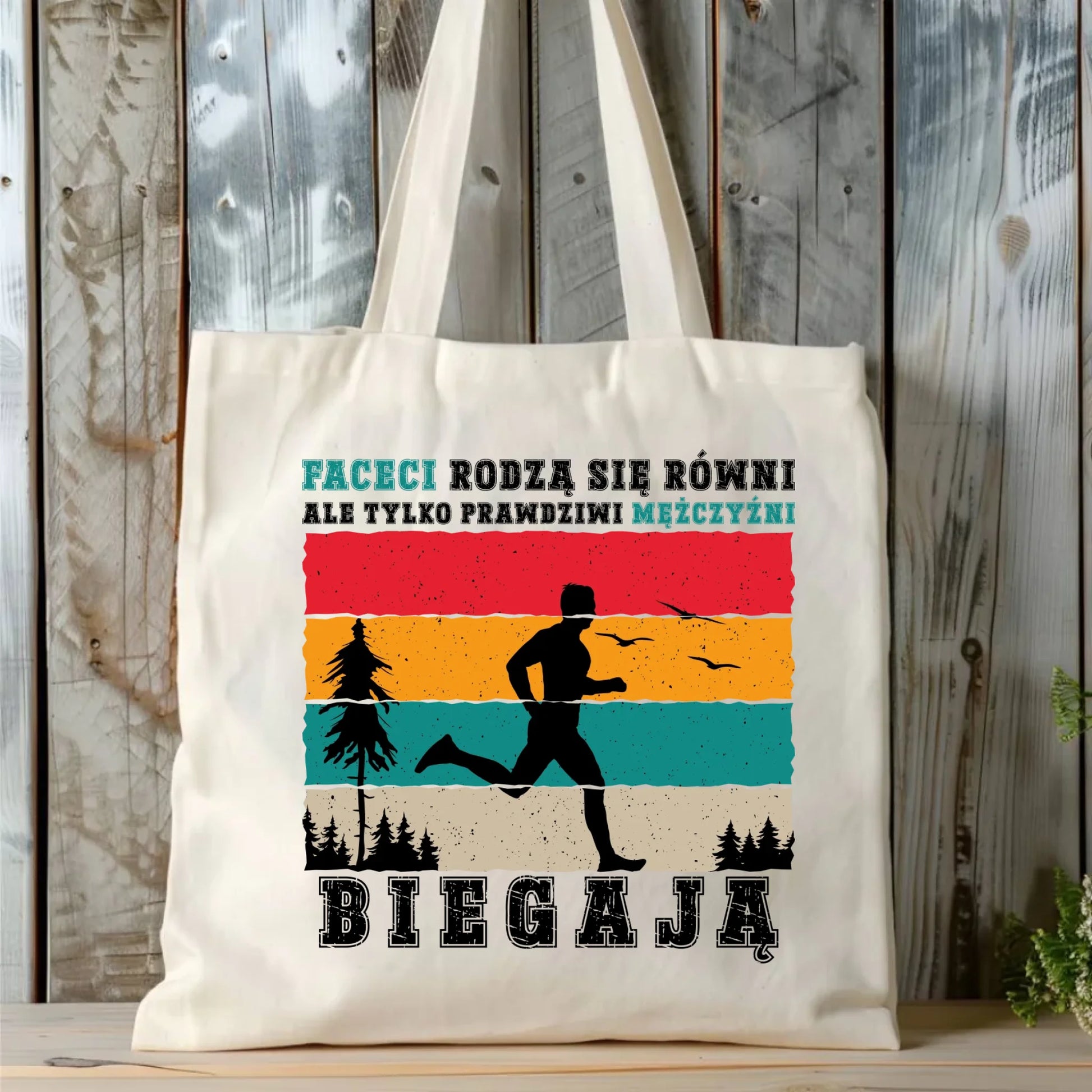 Torba dla biegacza - Prawdziwi mężczyźni biegają HB02 - StoryCups.pl