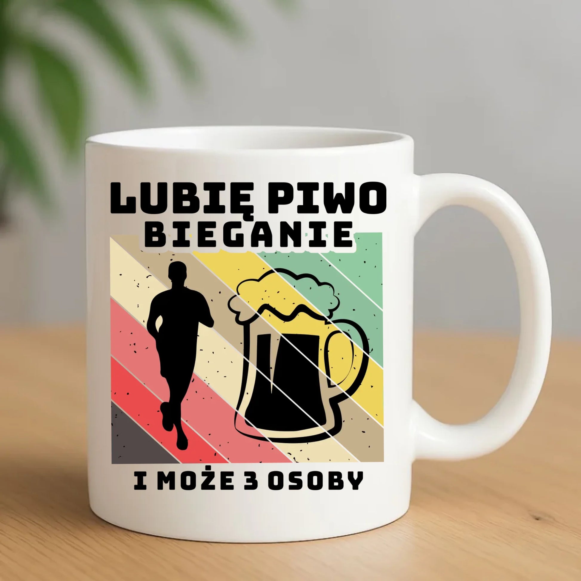 Kubek dla biegacza - Lubię piwo bieganie HB01 - StoryCups.pl