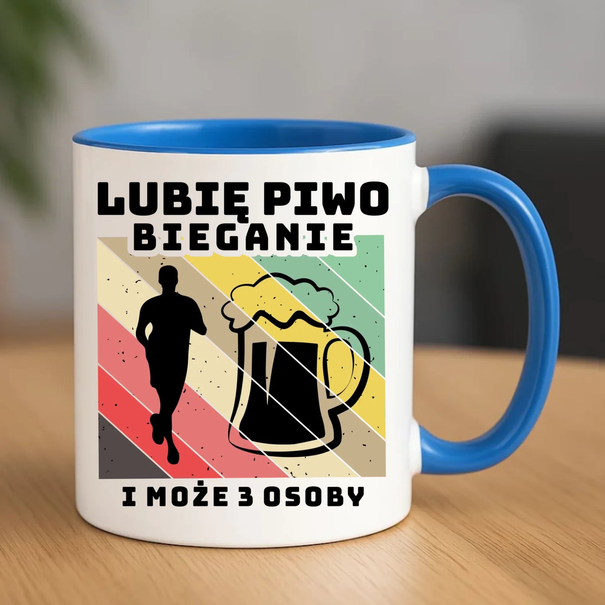 Kubek dla biegacza - Lubię piwo bieganie HB01 - StoryCups.pl